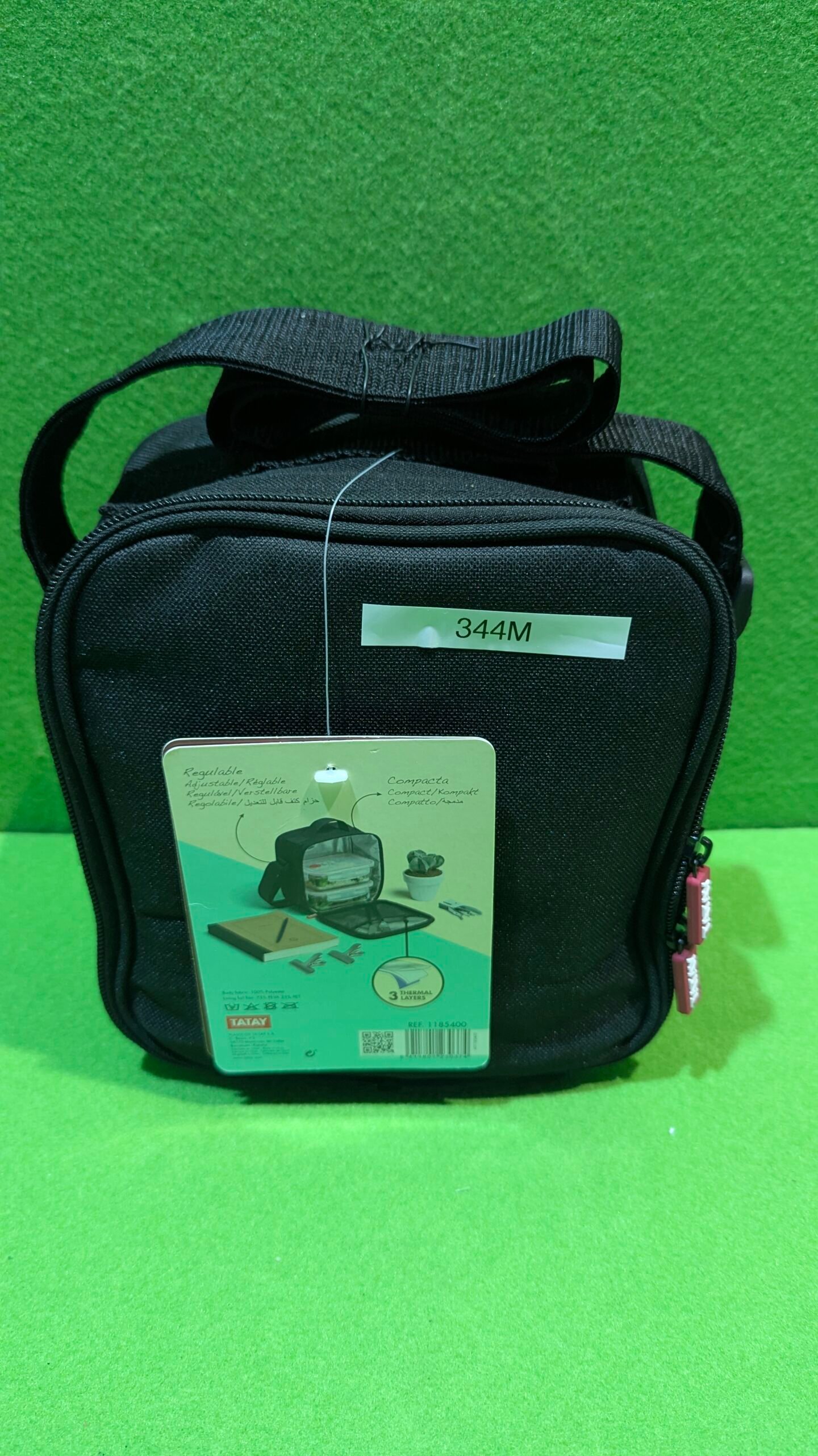 Tatay Bolsa Termica Porta Alimentos Impermeable mas 2 Tapers de Cristal - Imagen 11