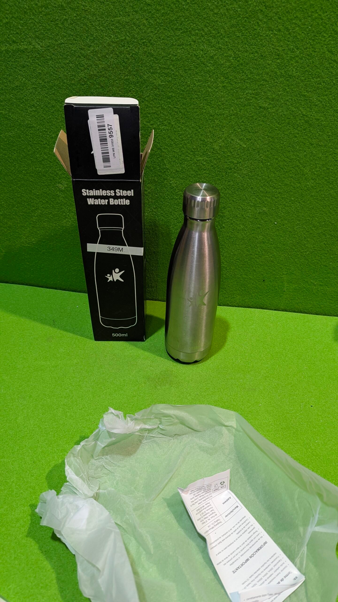 Botella Agua Acero Inoxidable, 500ml Termica - Imagen 2