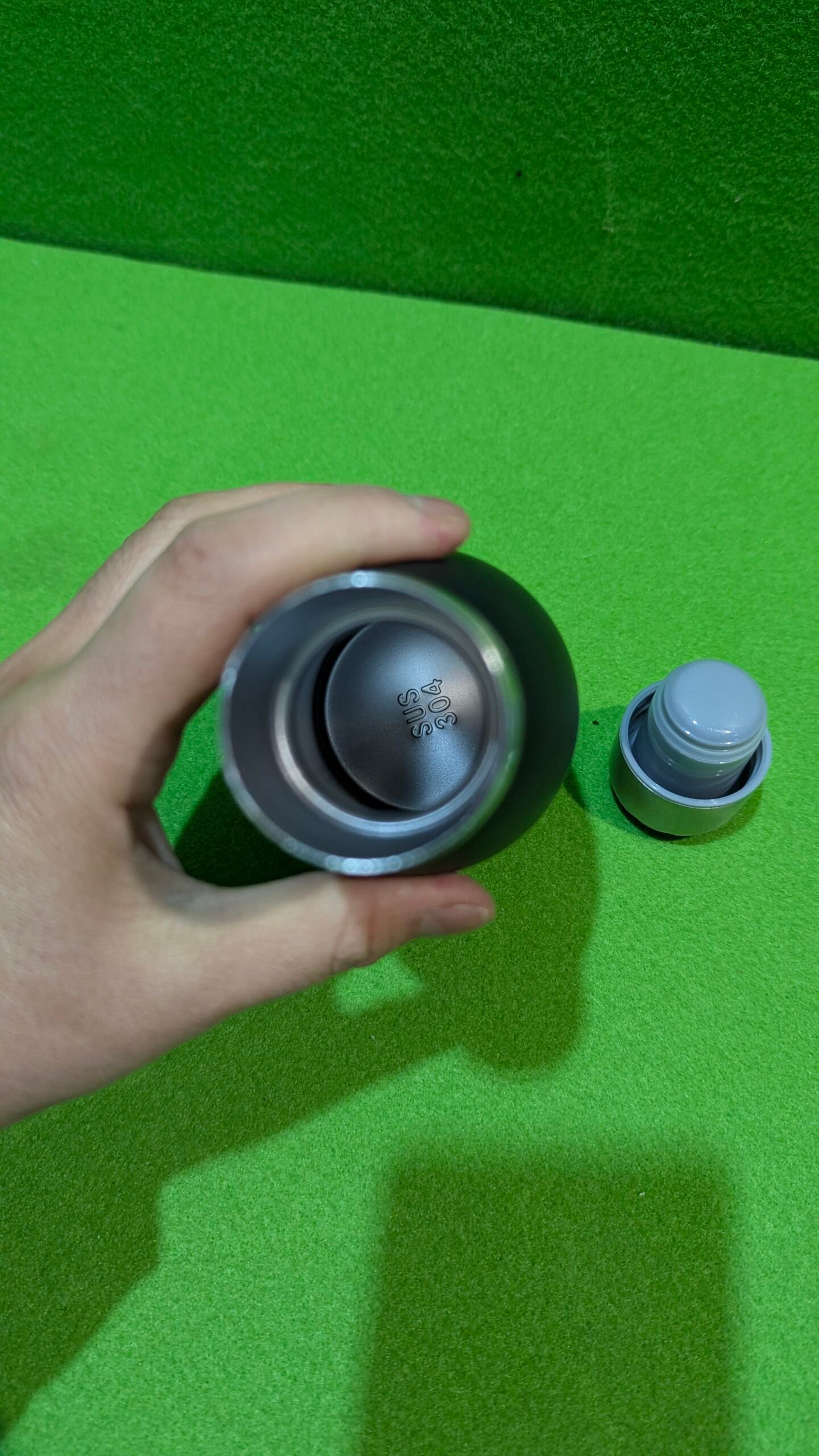 IBILI - Botella termo doble pared black 350 ml - Imagen 3