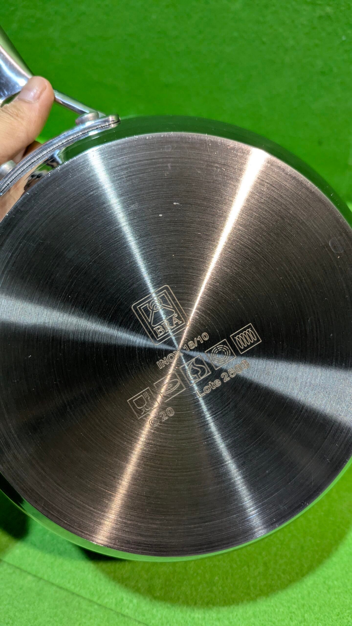 BRA Sarten Acero Inoxidable Signature 20 Cm Induccion - Imagen 4