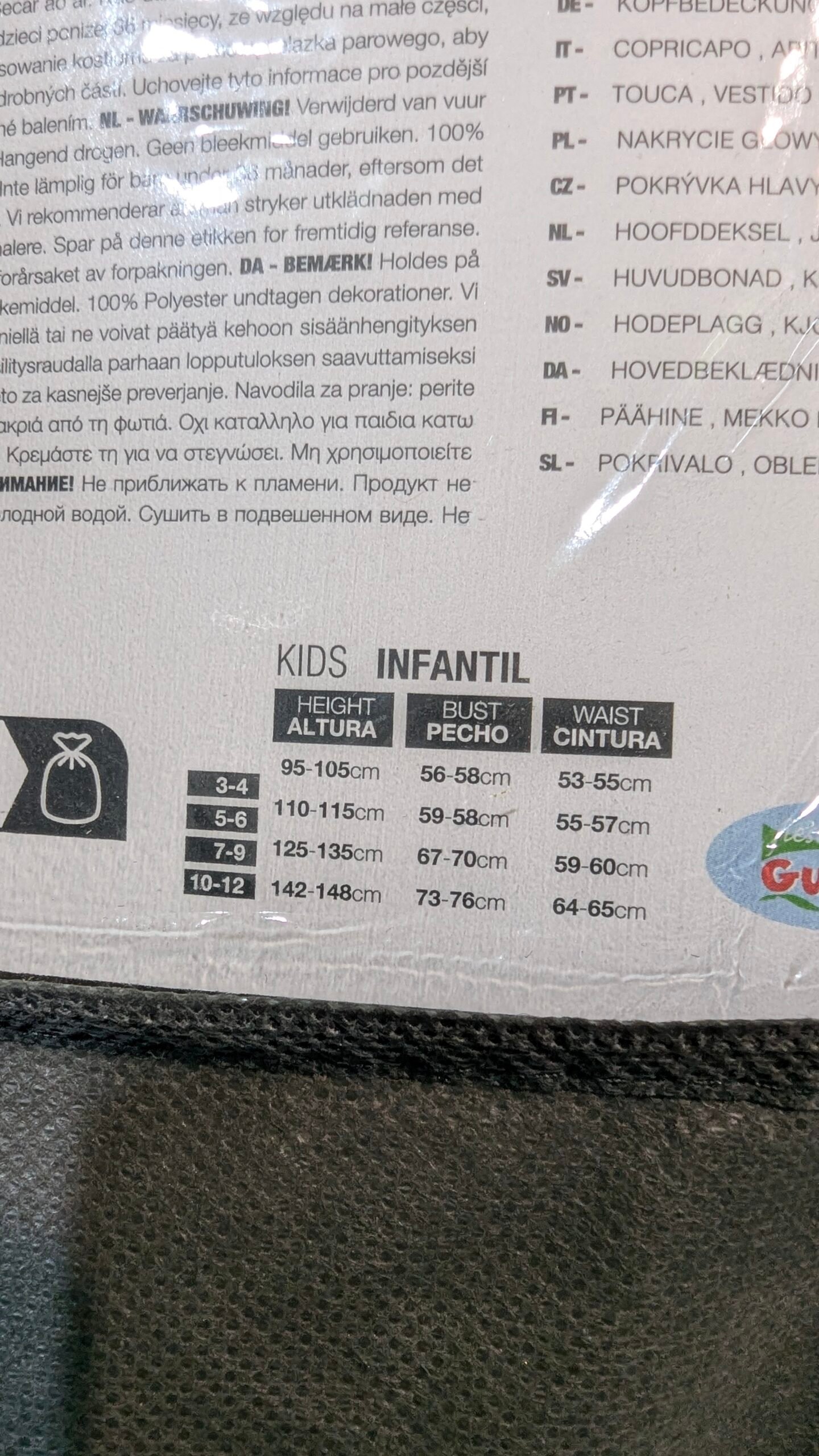 Disfraz de Enfermera Zombi Niña 5-6 años - Imagen 10