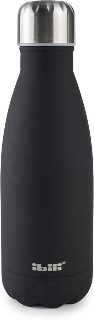 IBILI – Botella termo doble pared black 350 ml