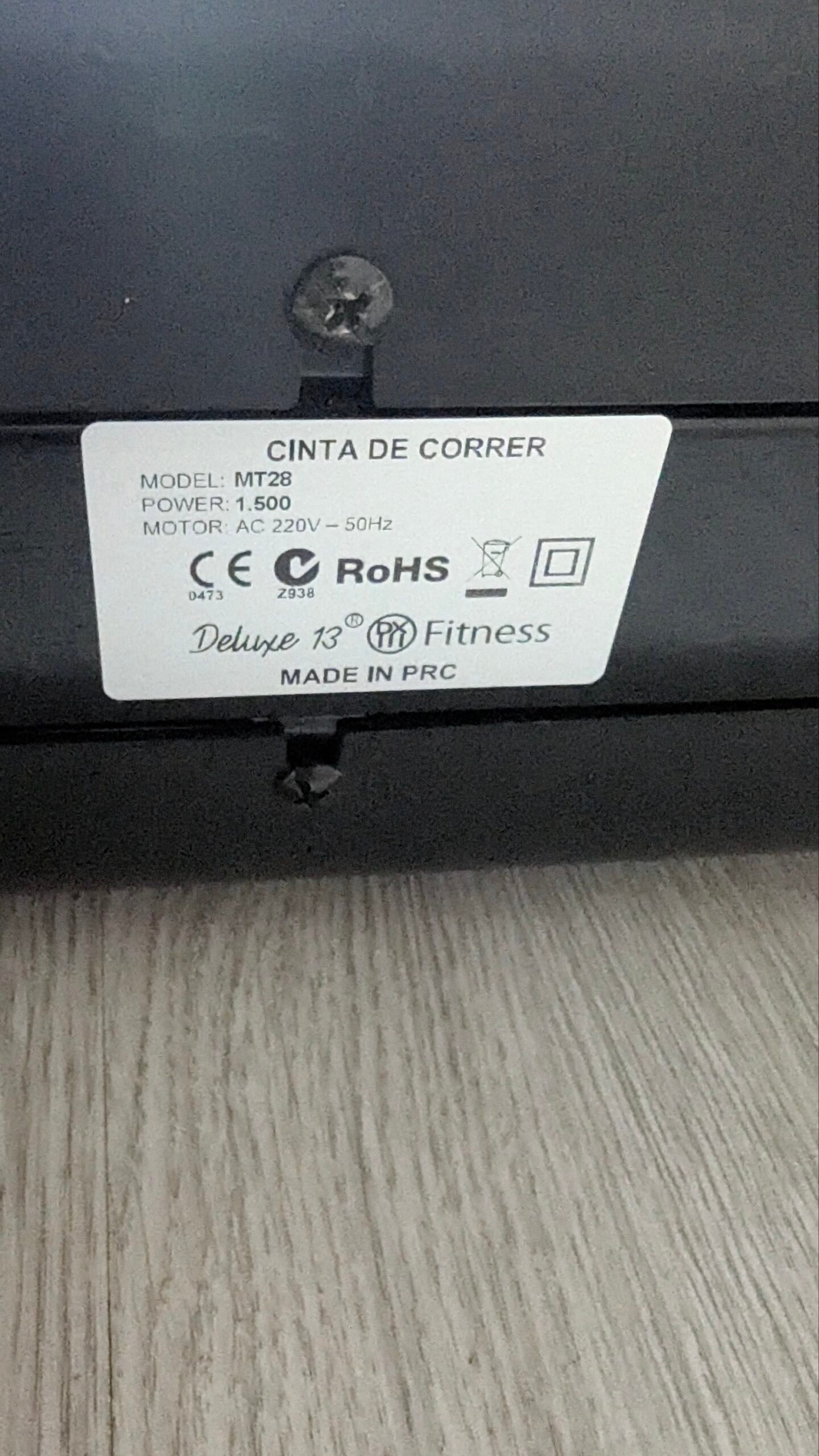 Cinta de Andar y Correr - Motor 1500W 2CV - soporta 150 kg - Imagen 12
