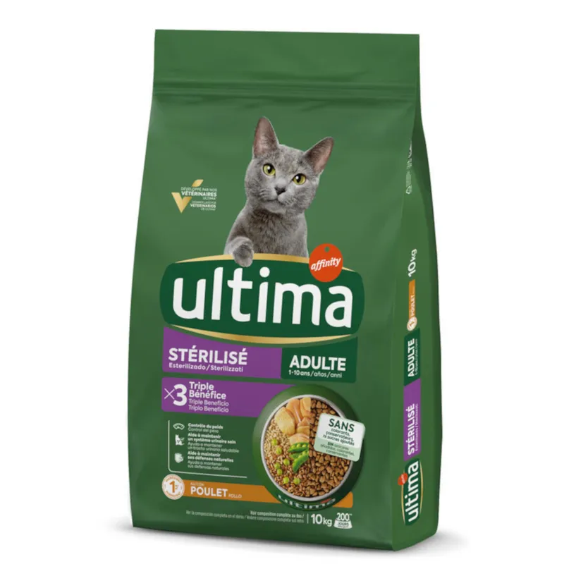 Ultima Esterilizado Adult Salmon 10 kg con TARA