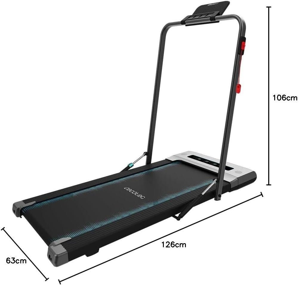 Cecotec Cinta de Andar Plegable - Peso máximo permitido de 120 Kg - Imagen 2