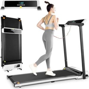 CAROMA Cinta de Correr y Andar Plegable Eléctrica peso max 100kg