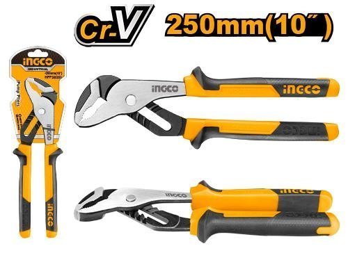 Alicate Pico de Loro Profesional INGCO 250mm (10") - Apertura 50mm - Acero CR-V