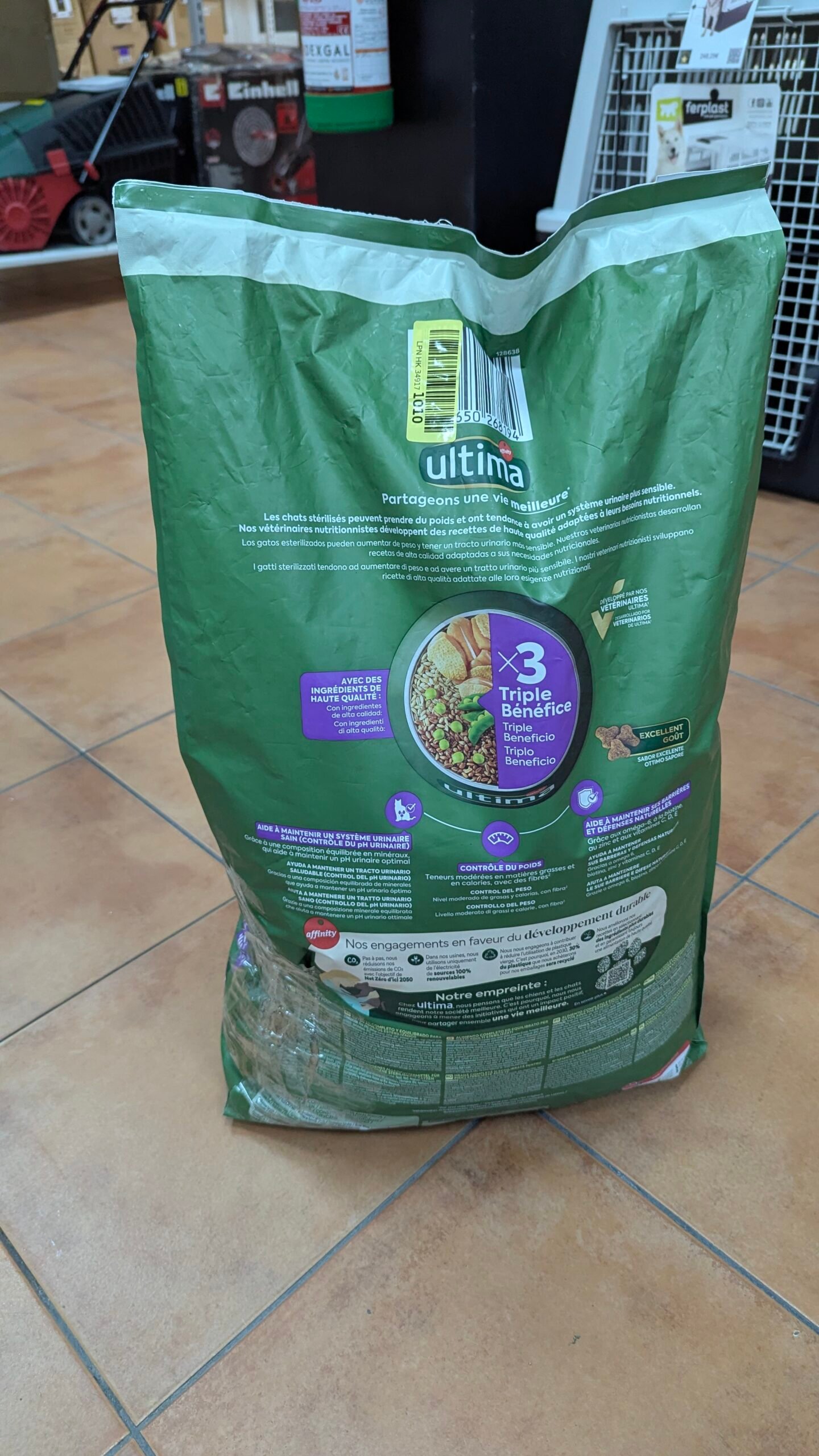 Ultima Esterilizado Adult Salmon 10 kg con TARA - Imagen 6