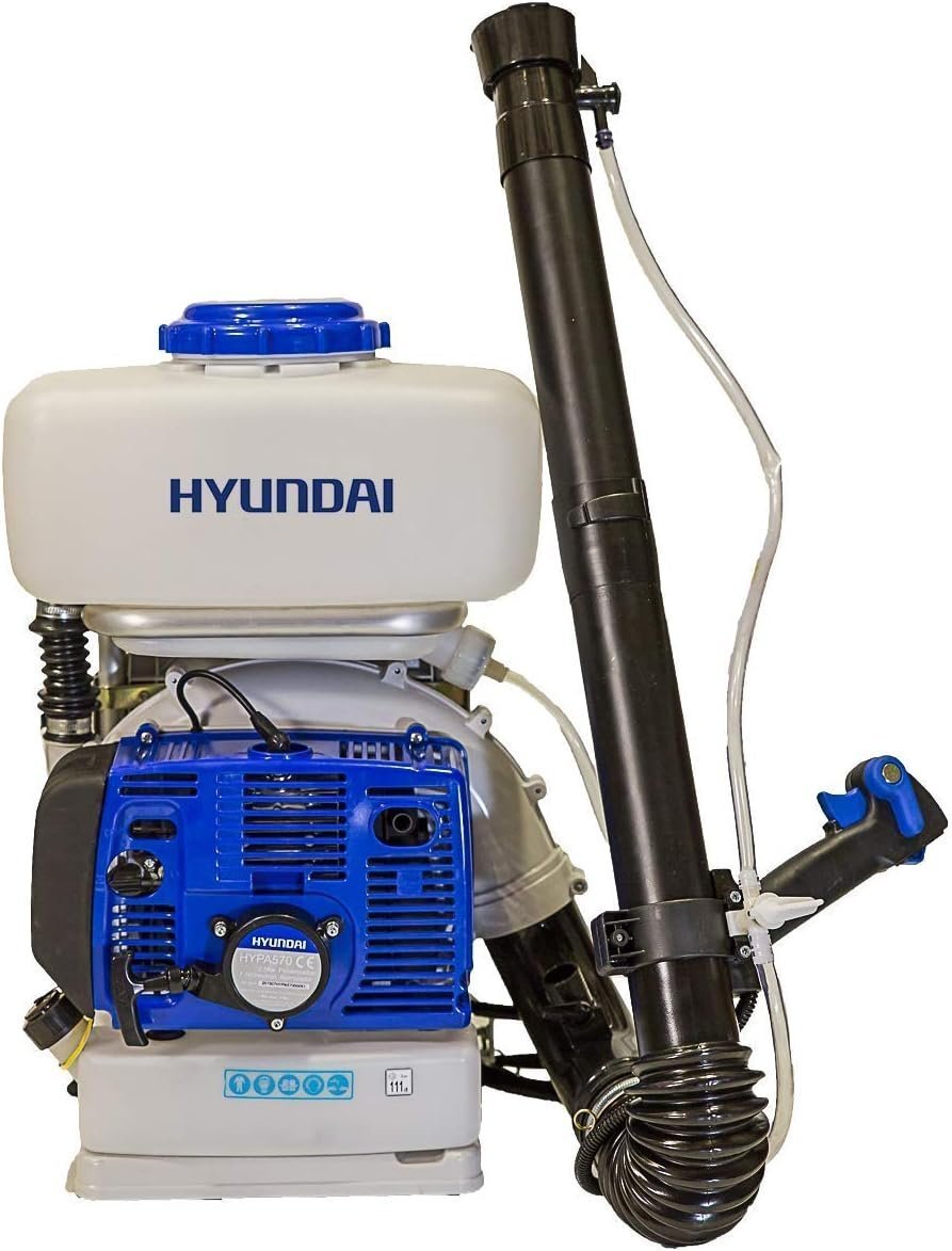 Atomizador de Mochila Hyundai HYPA570 - 3.5HP Electrostático - Alcance 15m