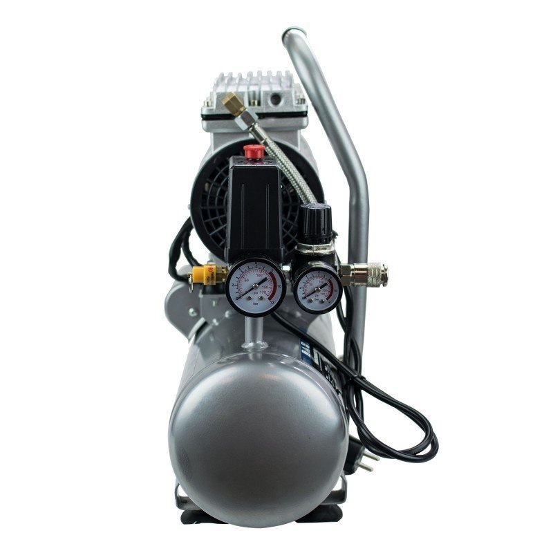 Compresor Silencioso Hyundai HYAC6-07S 6L - 0.75HP + KIT DE REGALO (5 Piezas) - Imagen 5