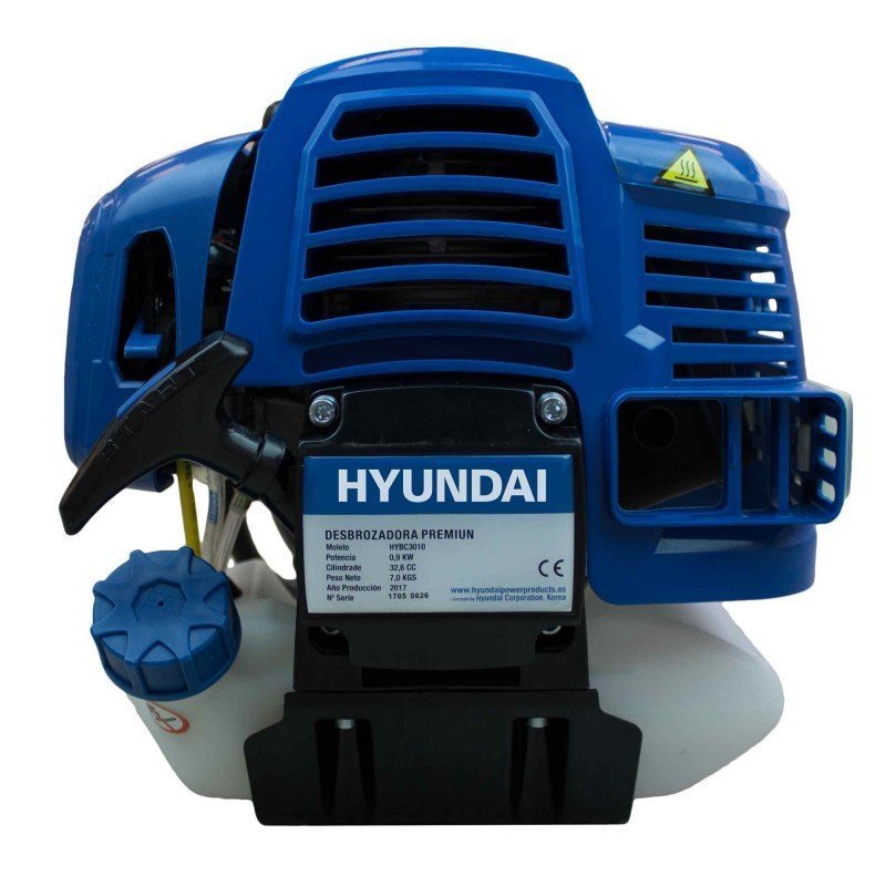 Desbrozadora Gasolina Hyundai HYBC3010 | 33cc - Doble Manillar - Muy Ligera - Imagen 7