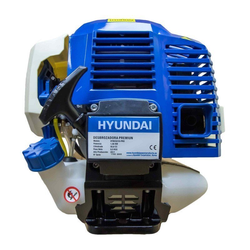 Desbrozadora Gasolina Hyundai HYBC5210 PRO - 51cc - Sistema Antivibración - Imagen 4