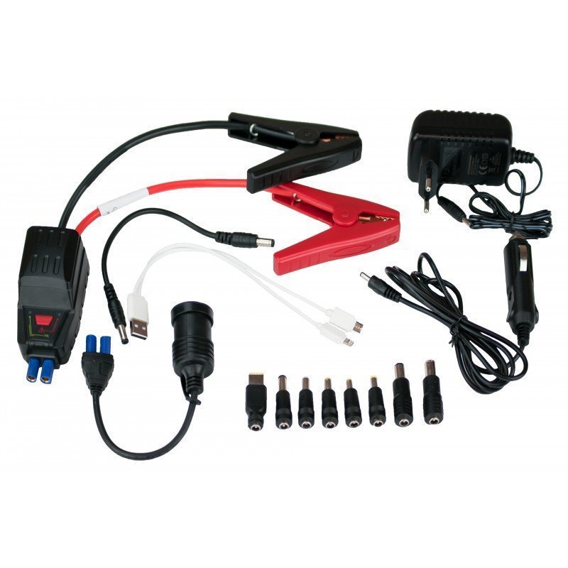 Arrancador de Batería Coche Hyundai HYPS500 - 12000mAh - Power Bank y Linterna - Imagen 5