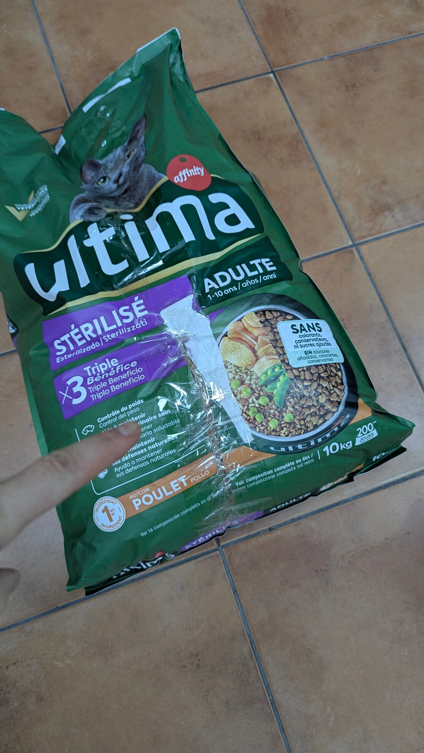 Ultima Esterilizado Adult Salmon 10 kg con TARA - Imagen 5