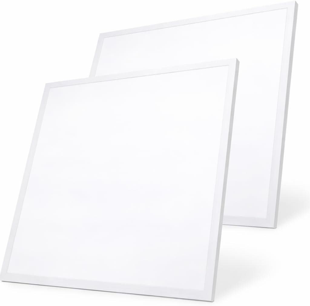 M Ledme - Pack de 2 Panel LED 60X60 cm 42W
