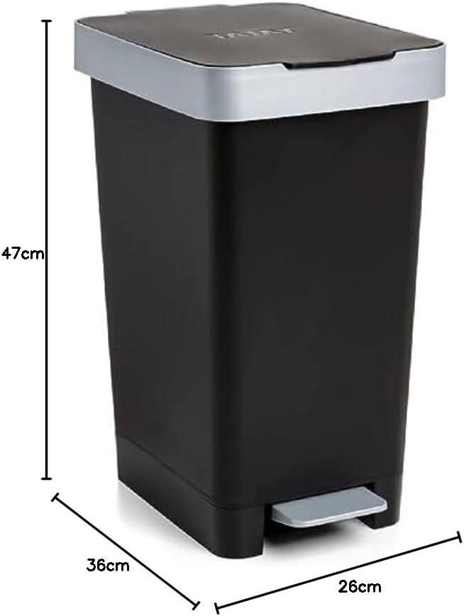 Tatay Cubo de Pedal Smart, 25L de Capacidad - Imagen 2