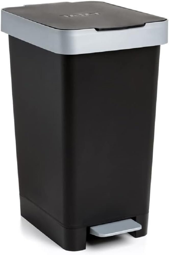 Tatay Cubo de Pedal Smart, 25L de Capacidad