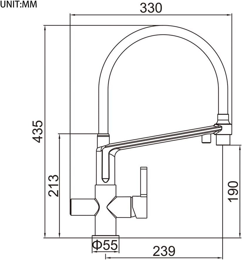 GRIFEMA G4010-2 Dover - Grifo de cocina osmosis - Imagen 2
