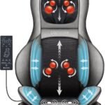 COMFIER Asiento de Masaje Shiatsu para Espalda y Cuello - Masajeador de espalda 2D / 3D