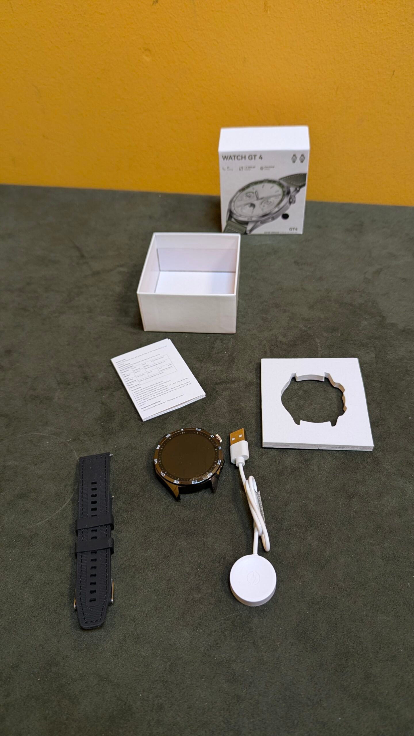 Reloj Digital Smart Watche Gt 4 Negro - Imagen 2