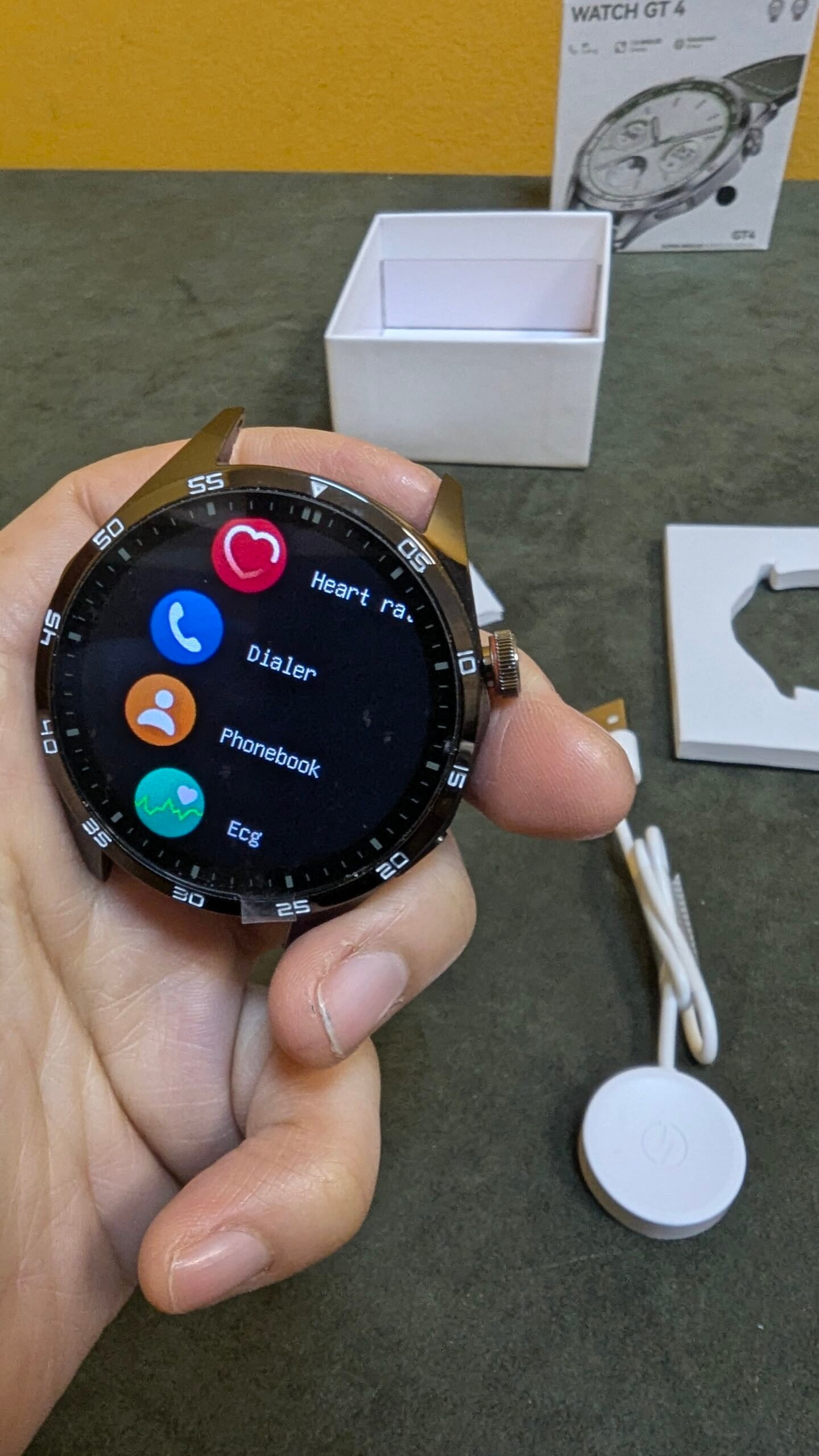 Reloj Digital Smart Watche Gt 4 Negro - Imagen 11