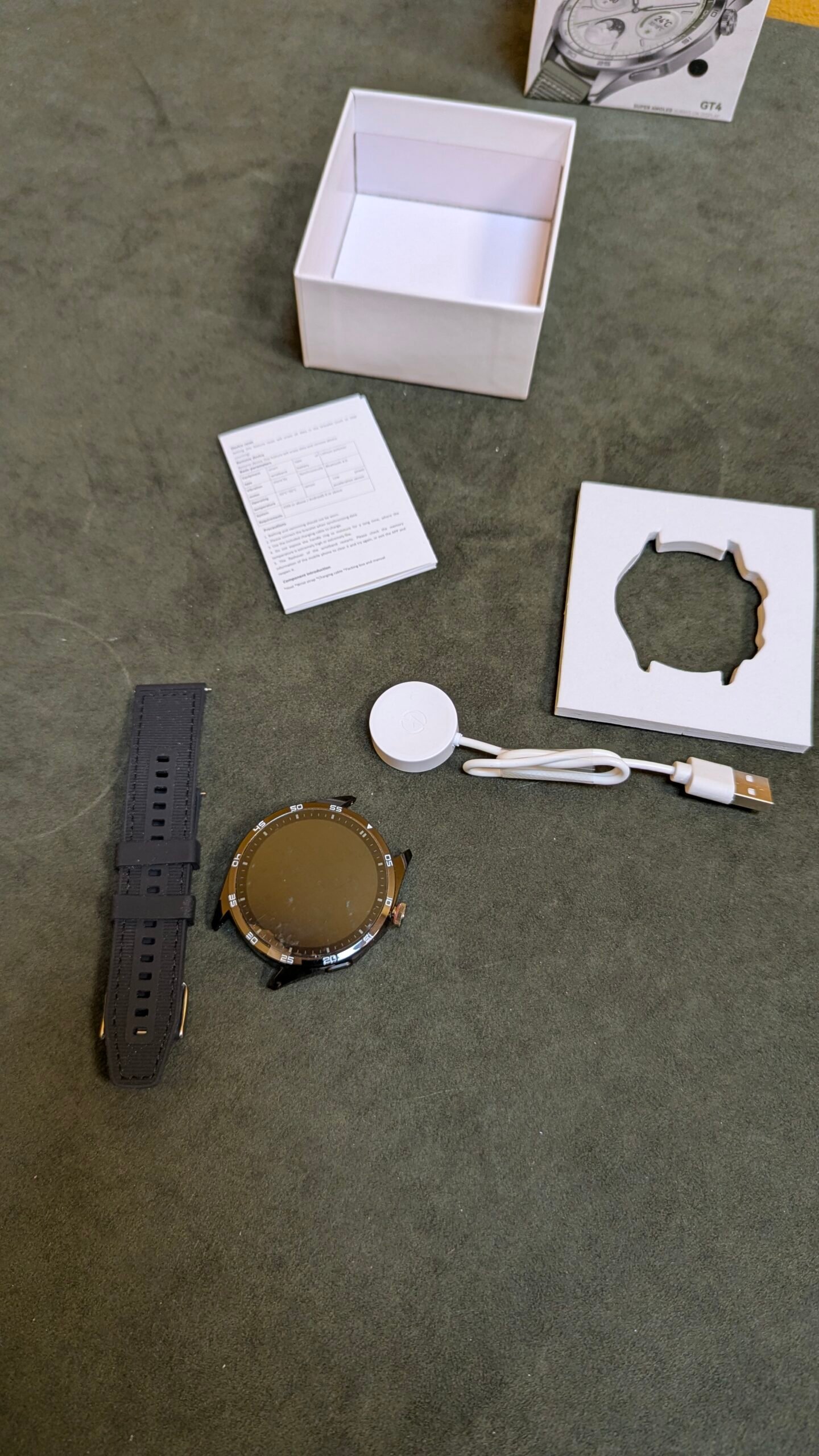 Reloj Digital Smart Watche Gt 4 Negro - Imagen 5