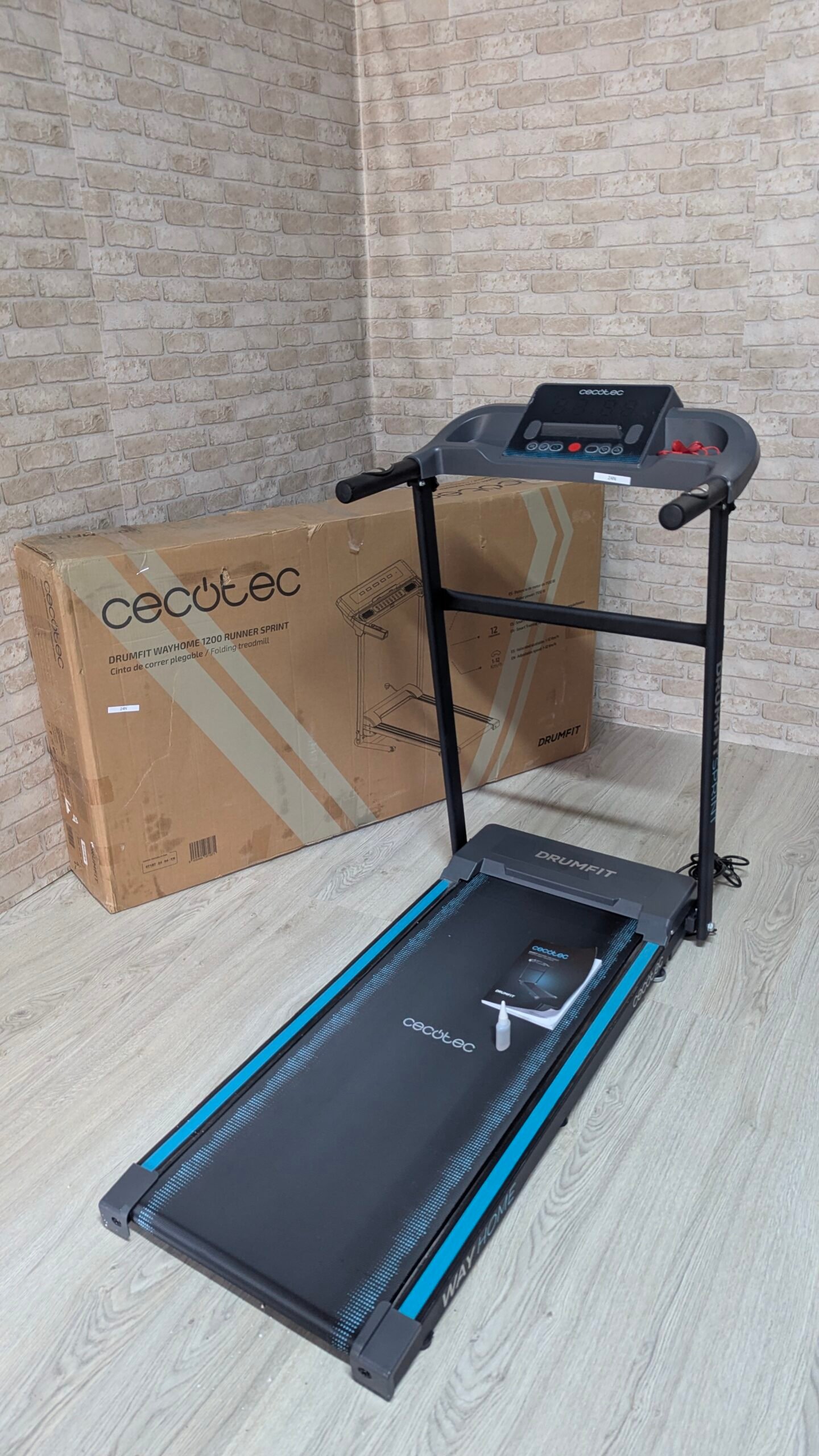 Cecotec Cinta de Correr Plegable carga máxima 100kg - Imagen 3