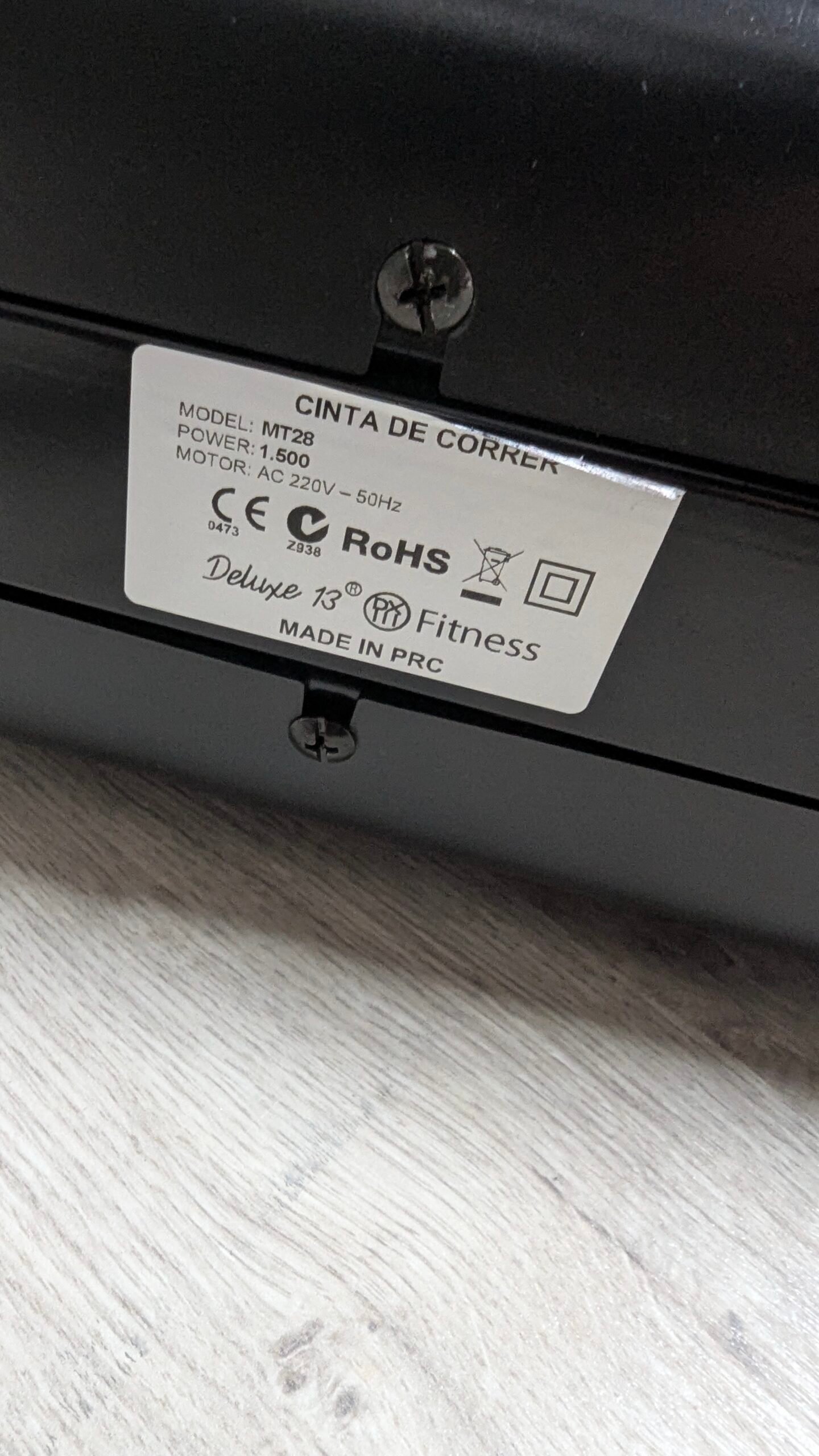 Cinta de Andar y Correr - Motor 1500W 2CV - soporta 150 kg - Imagen 4