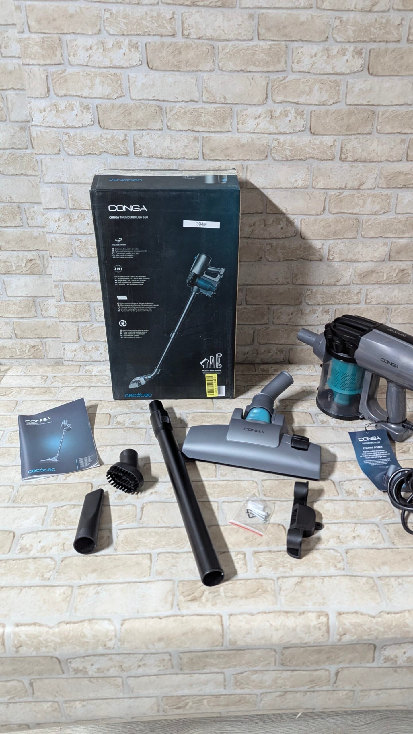 Cecotec Aspirador Vertical Conga Thunderbrush 560 - Imagen 4