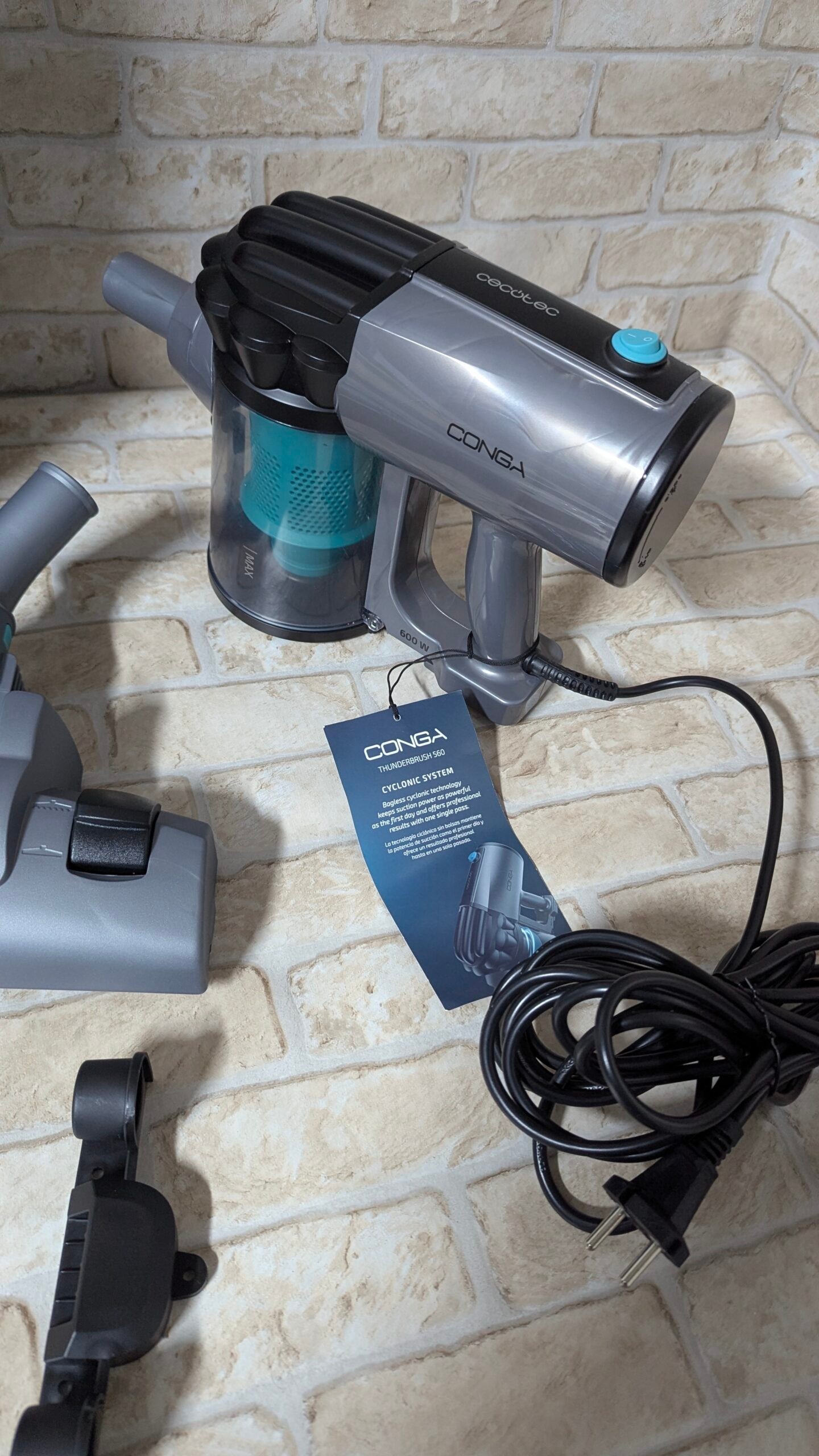 Cecotec Aspirador Vertical Conga Thunderbrush 560 - Imagen 15