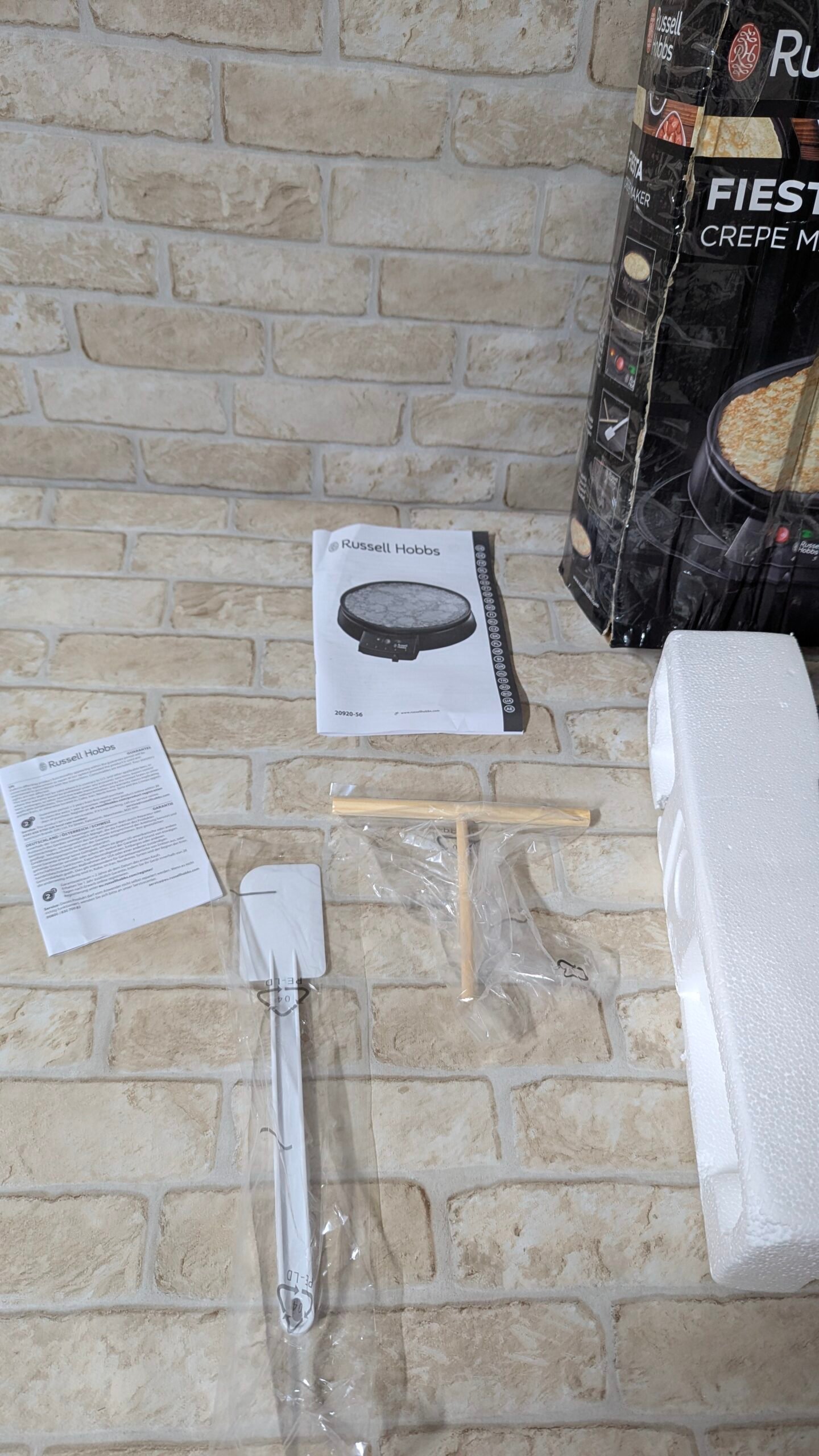 Russell Hobbs Fiesta - Crepera 1000 W, Diámetro de 30 cm - Imagen 8