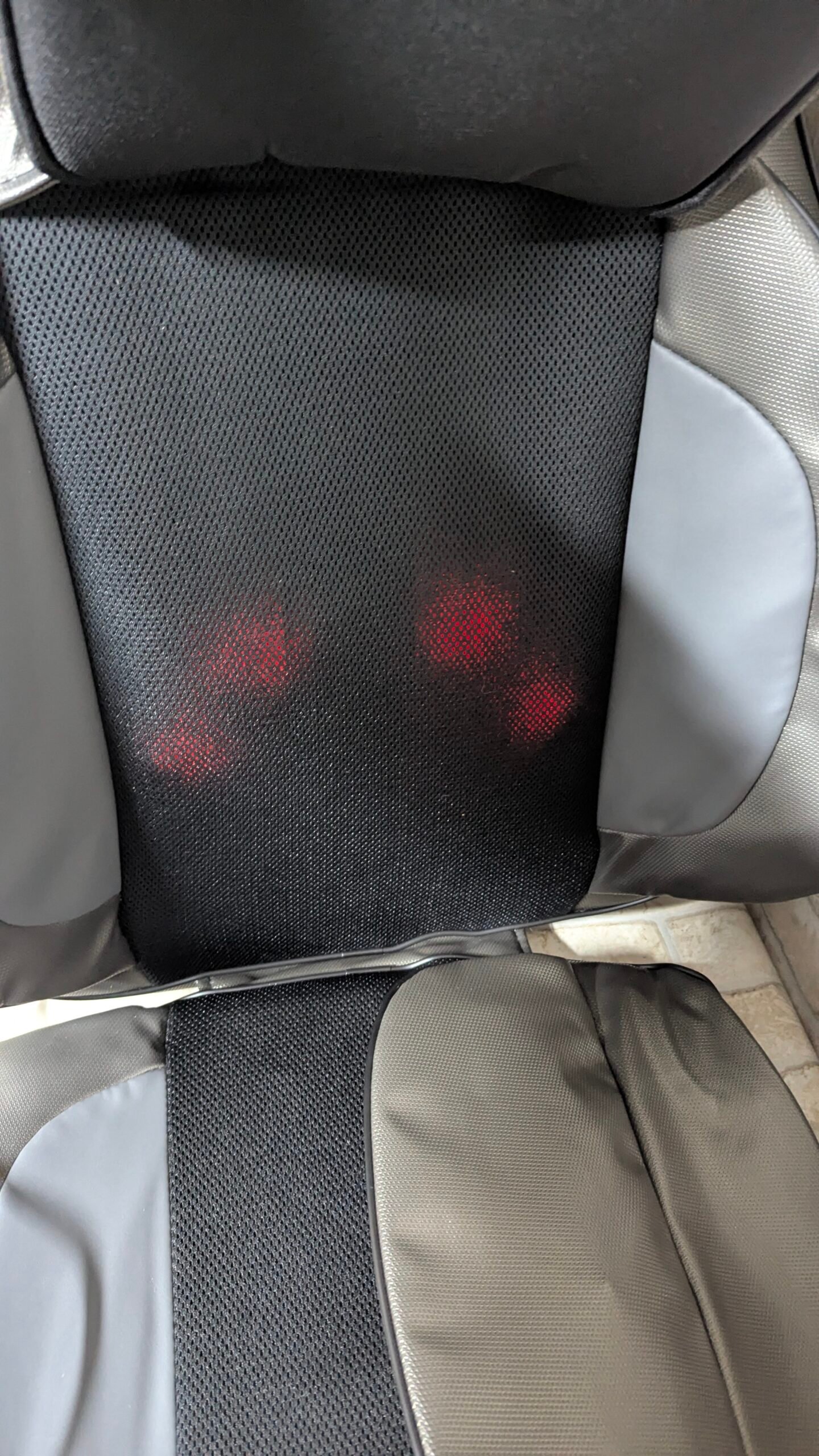 COMFIER Asiento de Masaje Shiatsu para Espalda y Cuello - Masajeador de espalda 2D / 3D - Imagen 8
