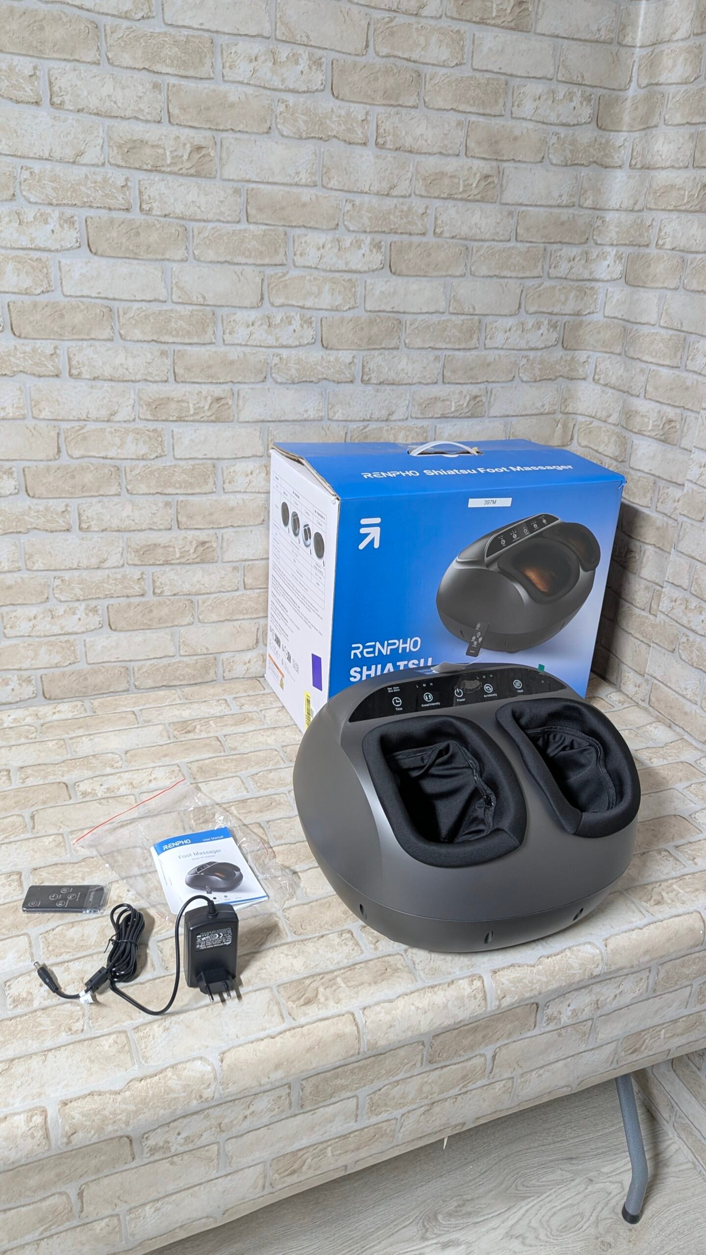 RENPHO Shiatsu Masajeador Eléctrico de Pies con Calor - Imagen 3