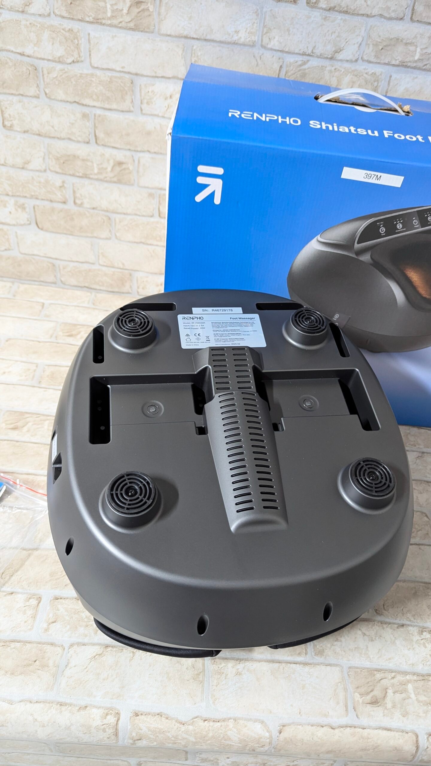 RENPHO Shiatsu Masajeador Eléctrico de Pies con Calor - Imagen 6