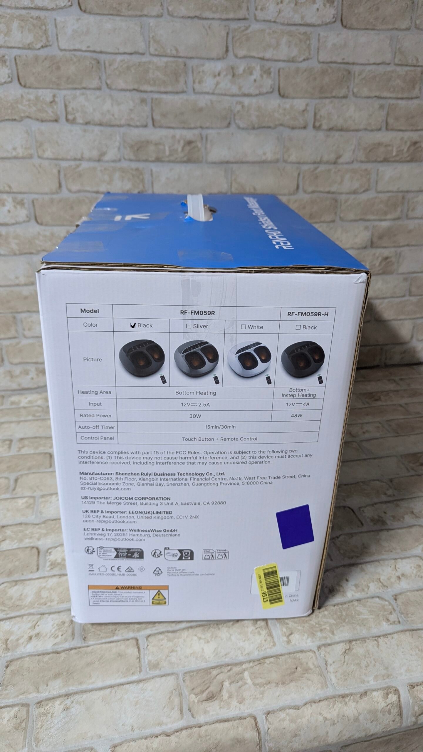 RENPHO Shiatsu Masajeador Eléctrico de Pies con Calor - Imagen 11