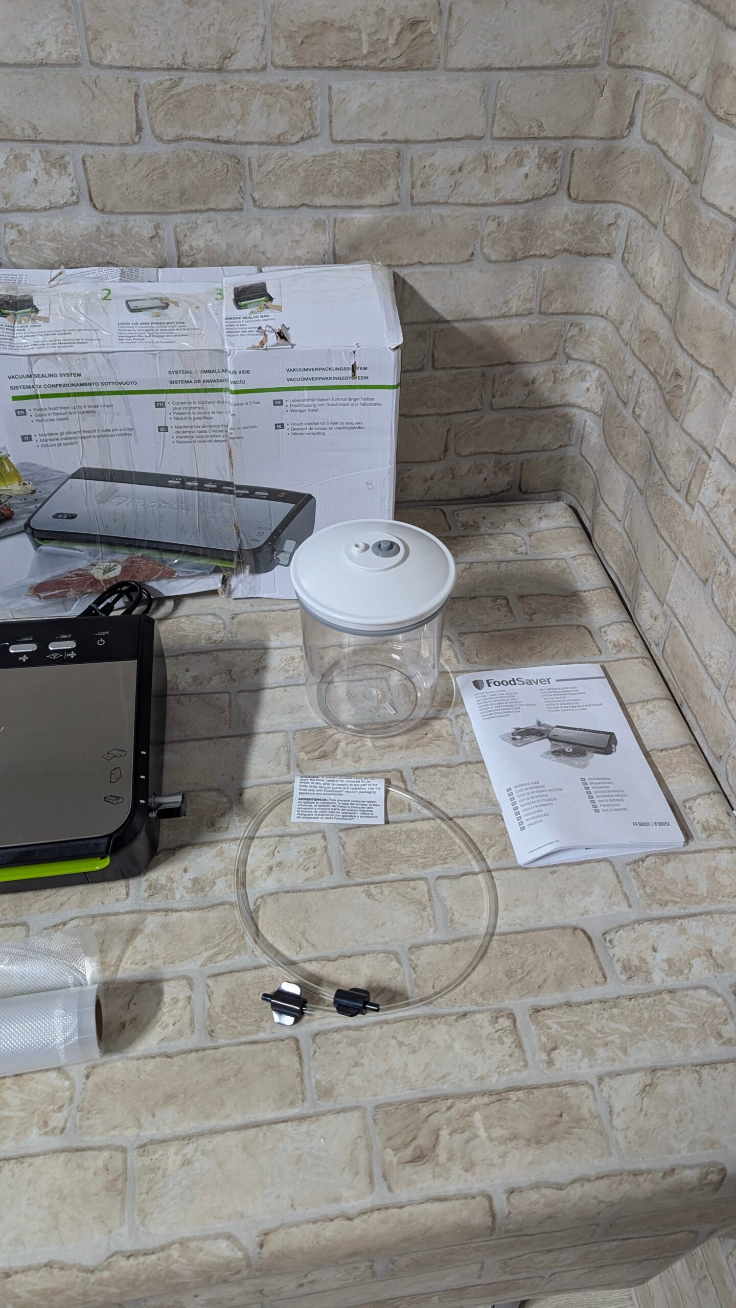 Foodsaver Envasadora al Vacío con almacenamiento de rollos integrado - Imagen 4