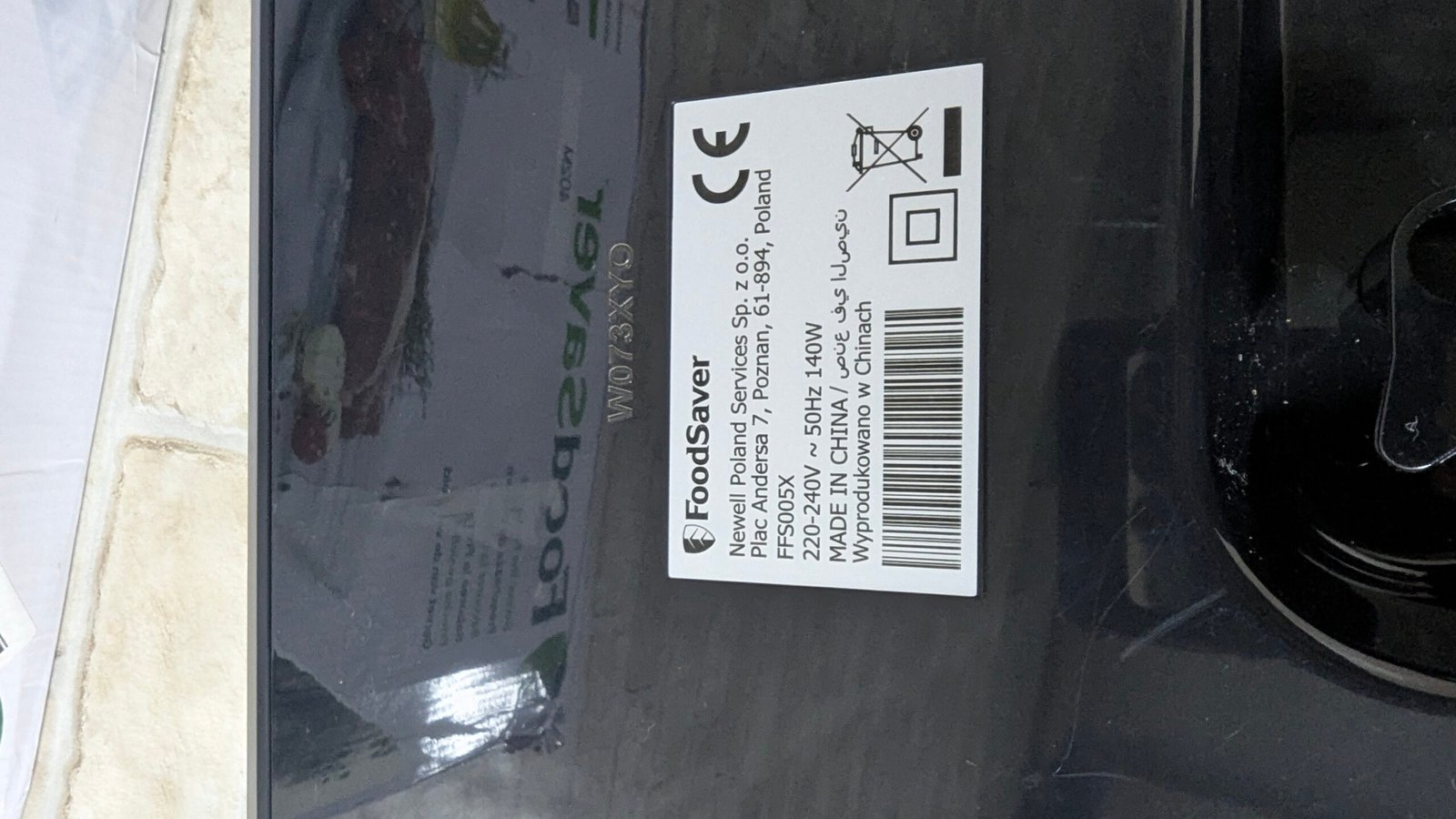 Foodsaver Envasadora al Vacío con almacenamiento de rollos integrado - Imagen 7