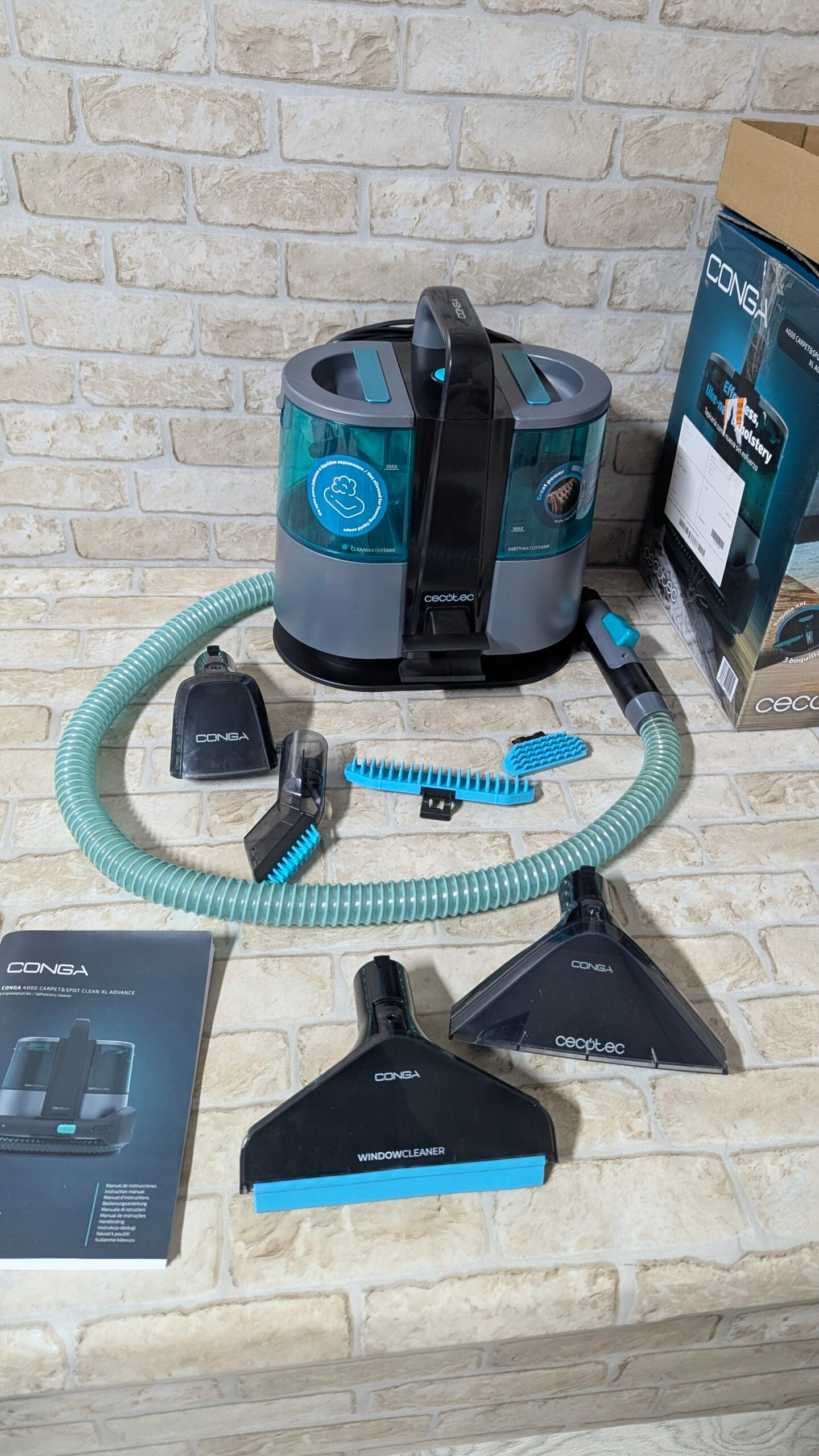 Cecotec Limpiador Aspirador de Tapicerías y Alfombras con Cable Conga 4000 - Imagen 11