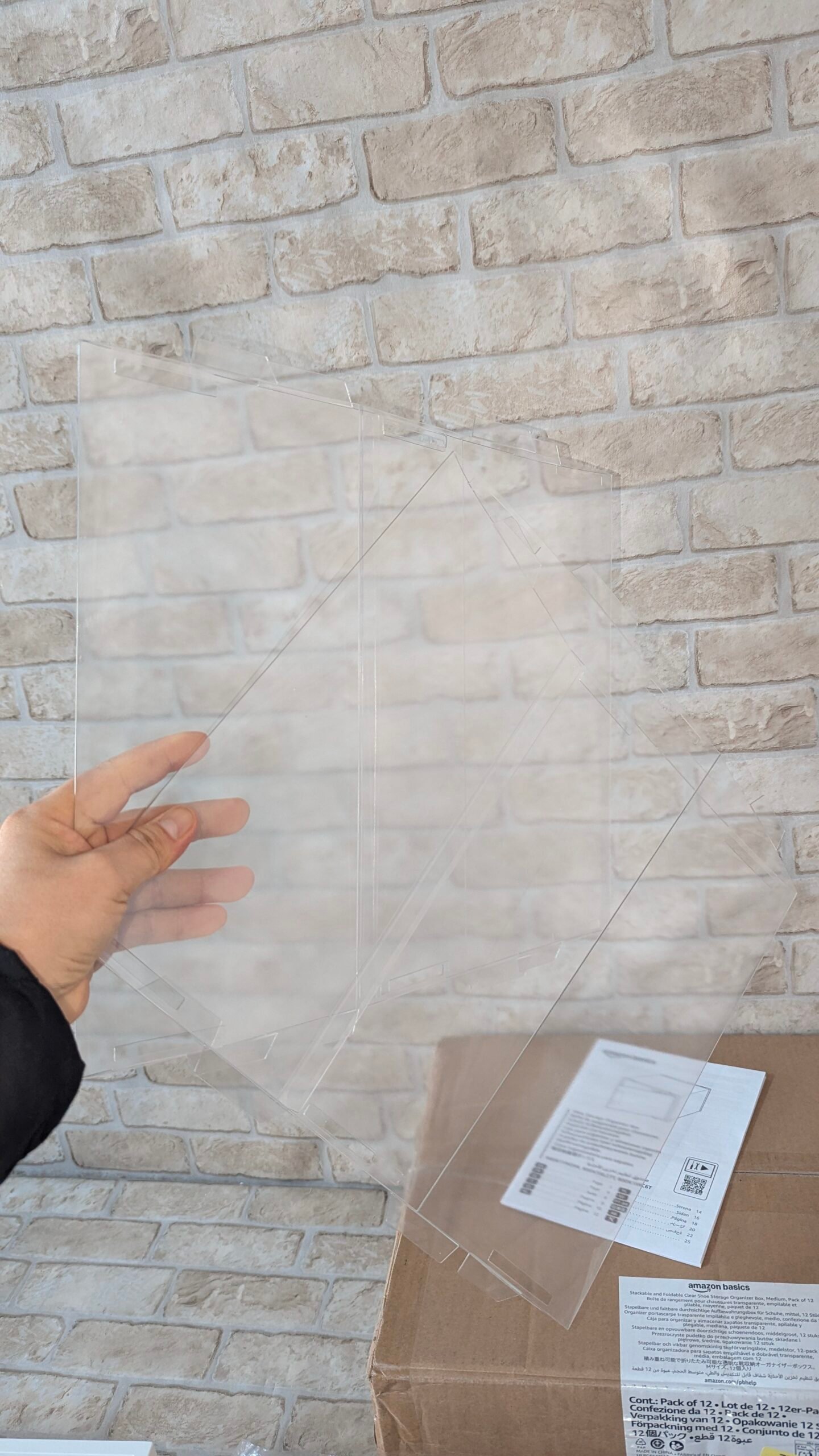 Cajas de Zapatos Transparentes Apilables Pack 12 - Imagen 4