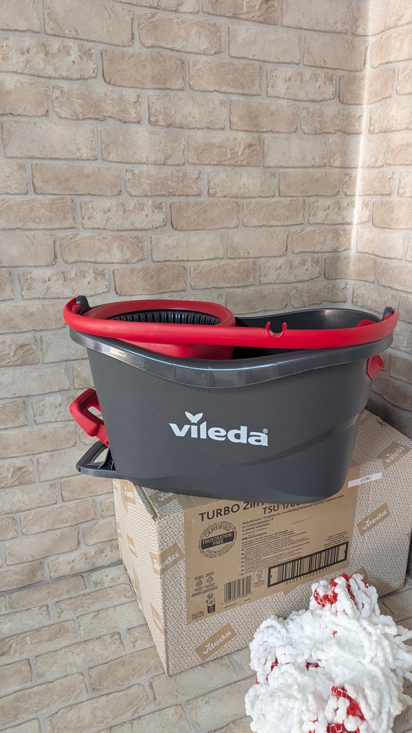 Vileda Turbo - Juego de fregona con Palo telescópico - Imagen 5