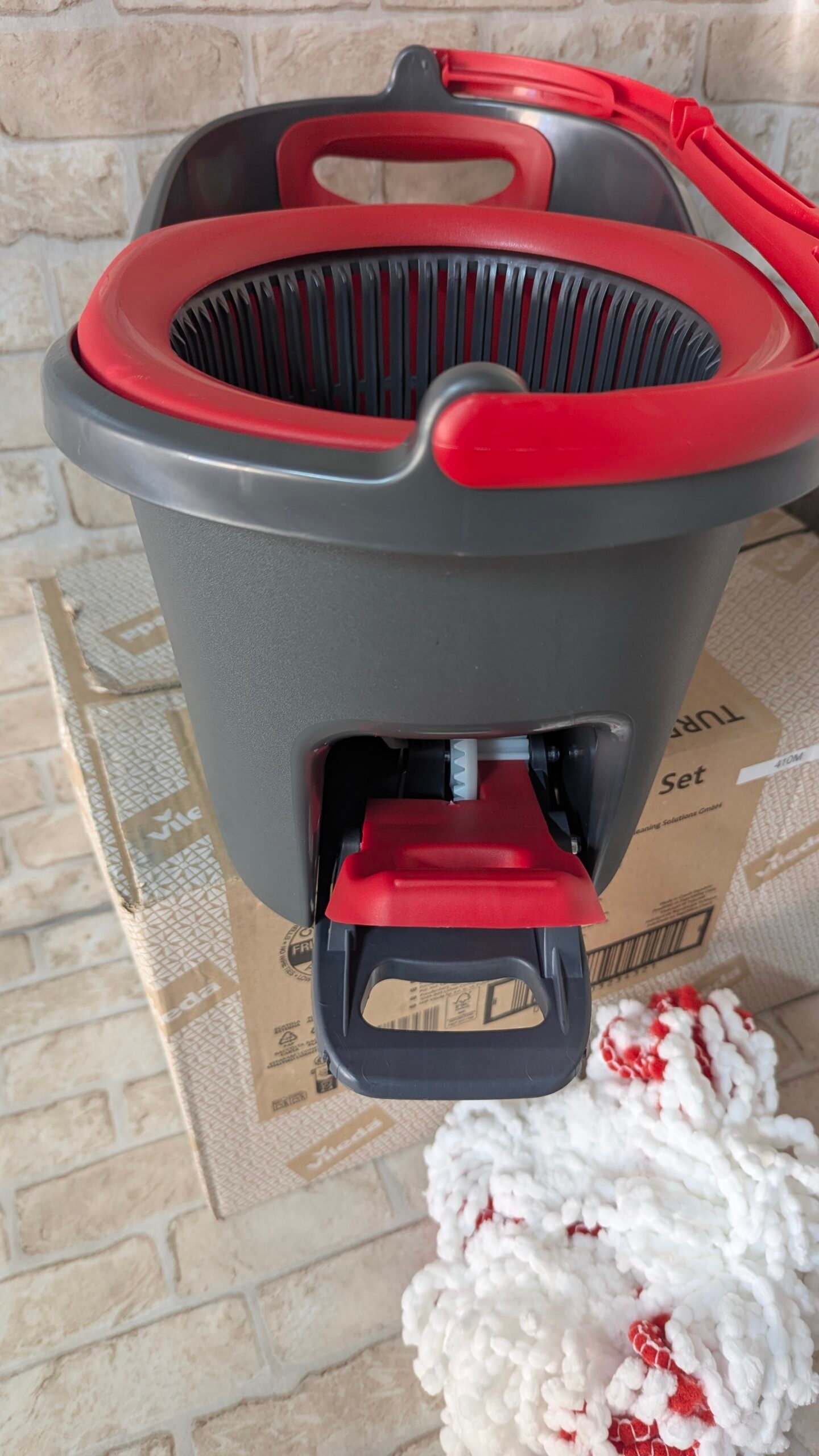 Vileda Turbo - Juego de fregona con Palo telescópico - Imagen 4