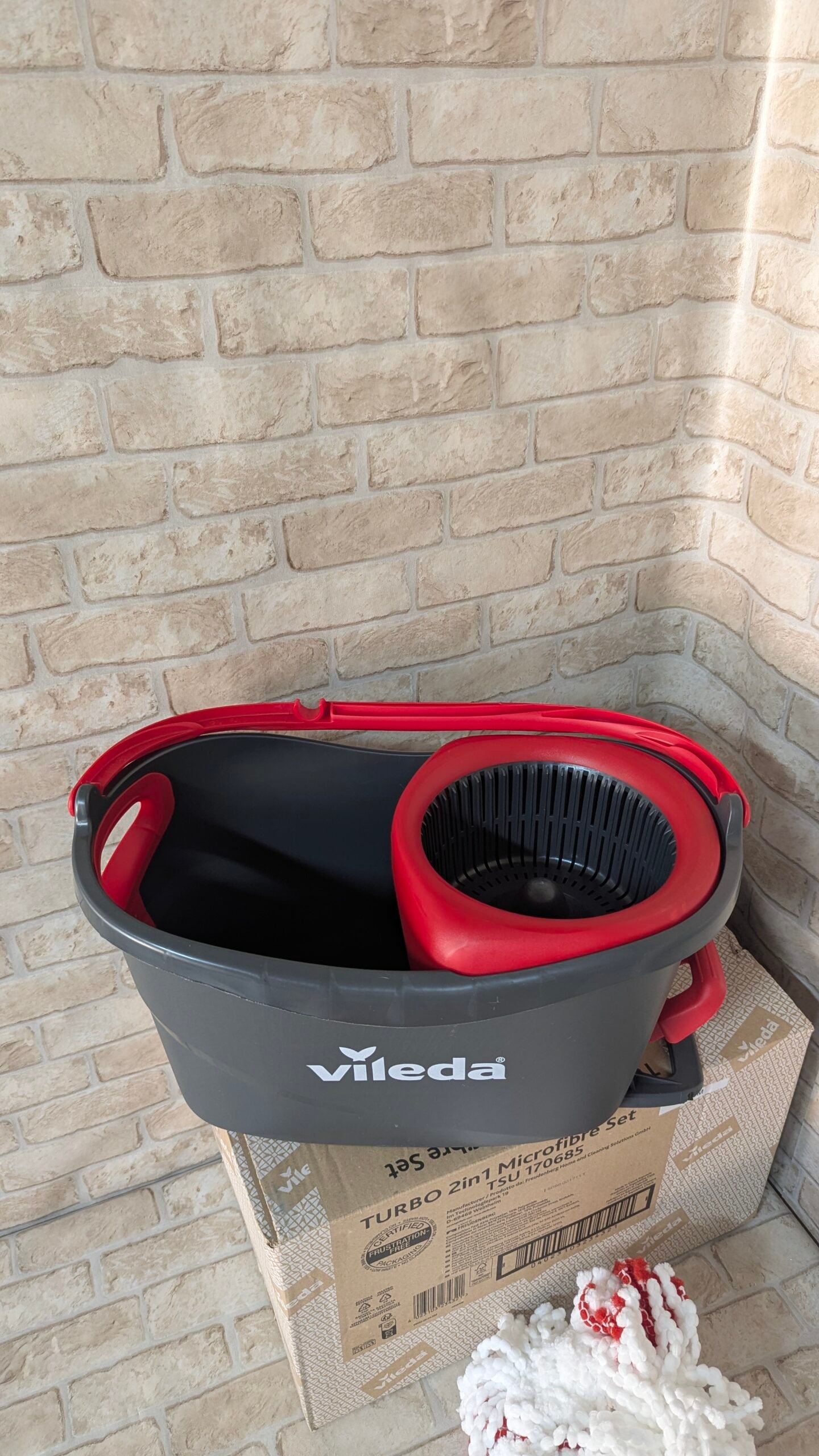 Vileda Turbo - Juego de fregona con Palo telescópico - Imagen 3