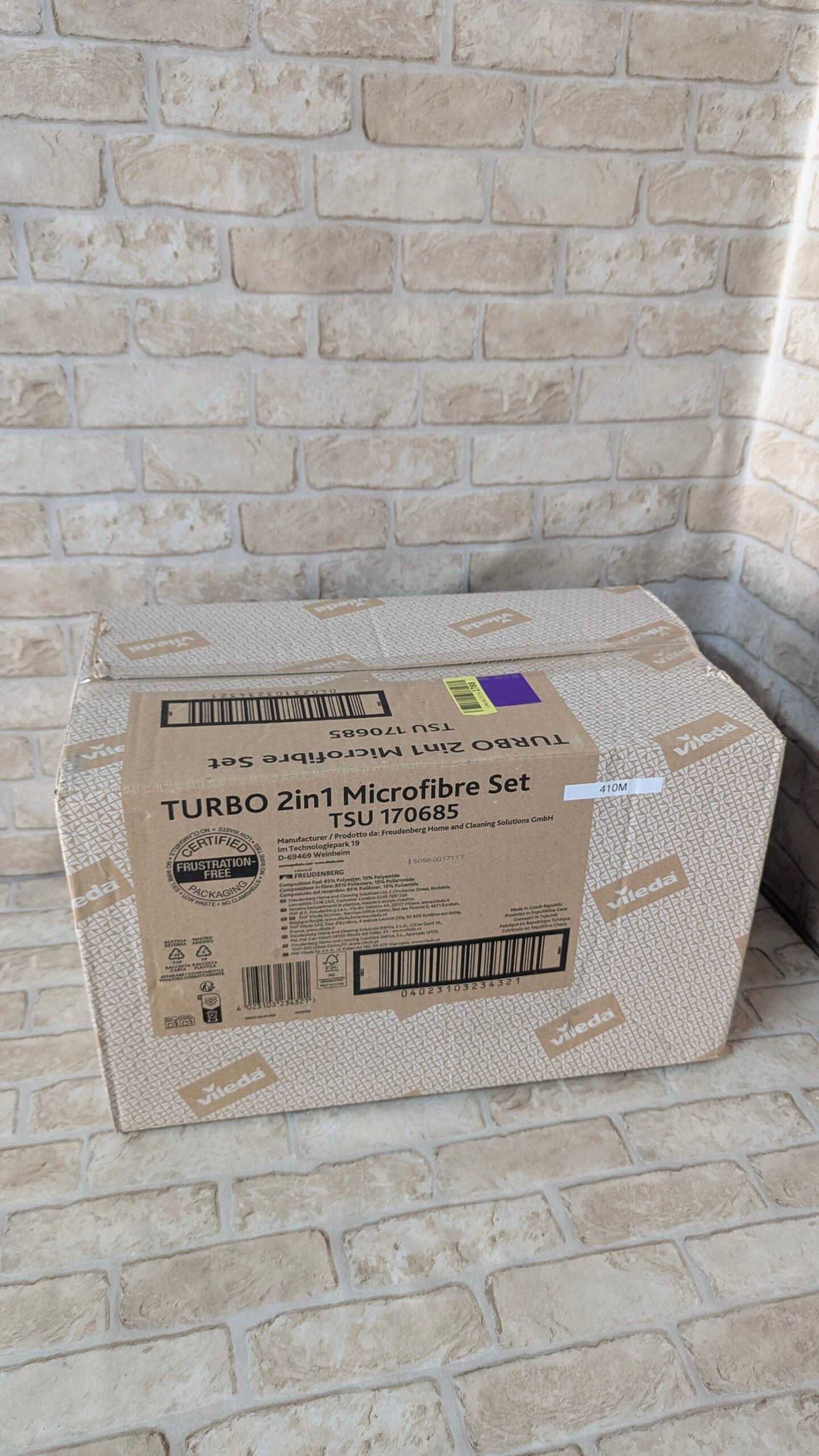 Vileda Turbo - Juego de fregona con Palo telescópico - Imagen 9