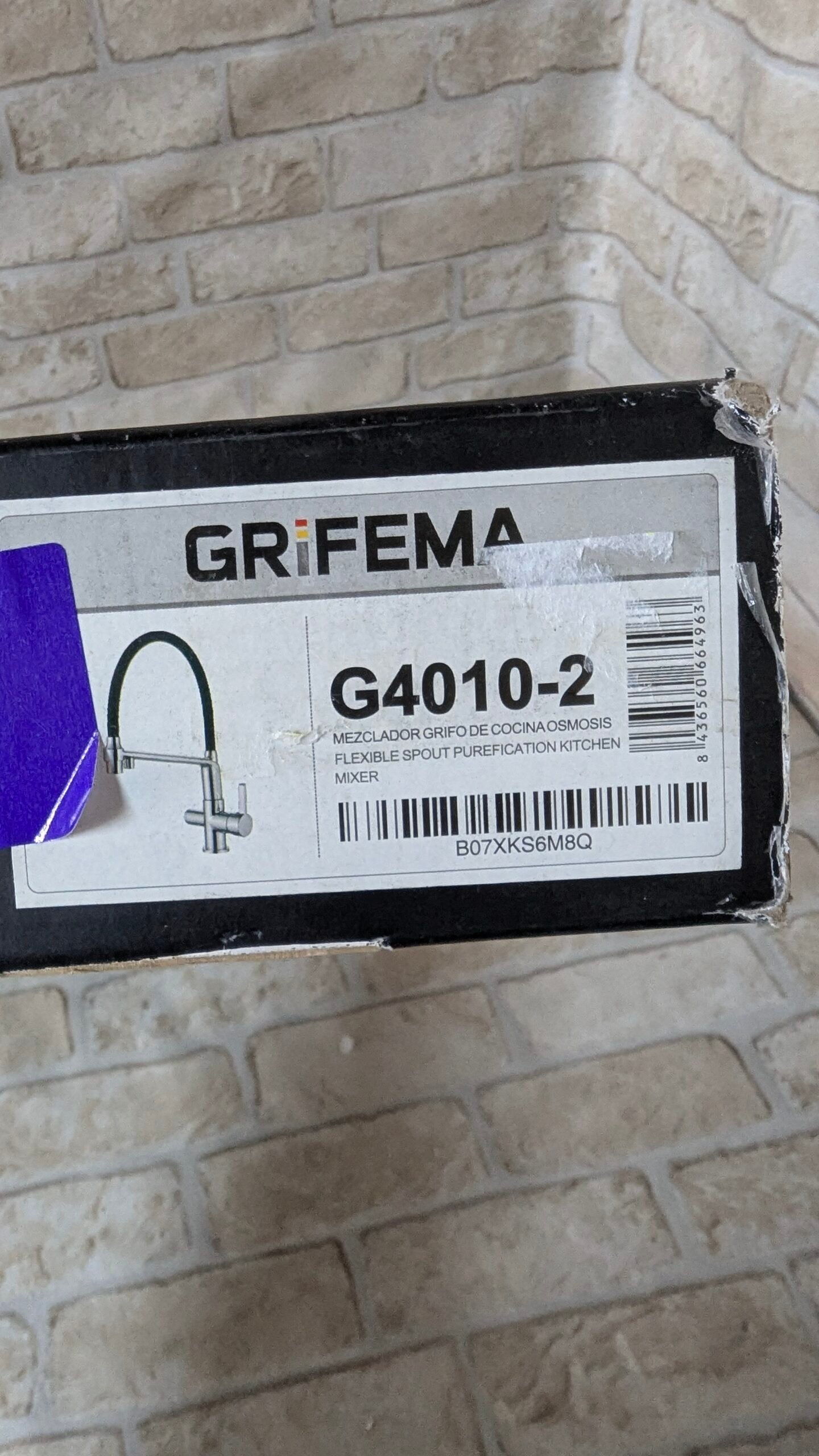 GRIFEMA G4010-2 Dover - Grifo de cocina osmosis - Imagen 16
