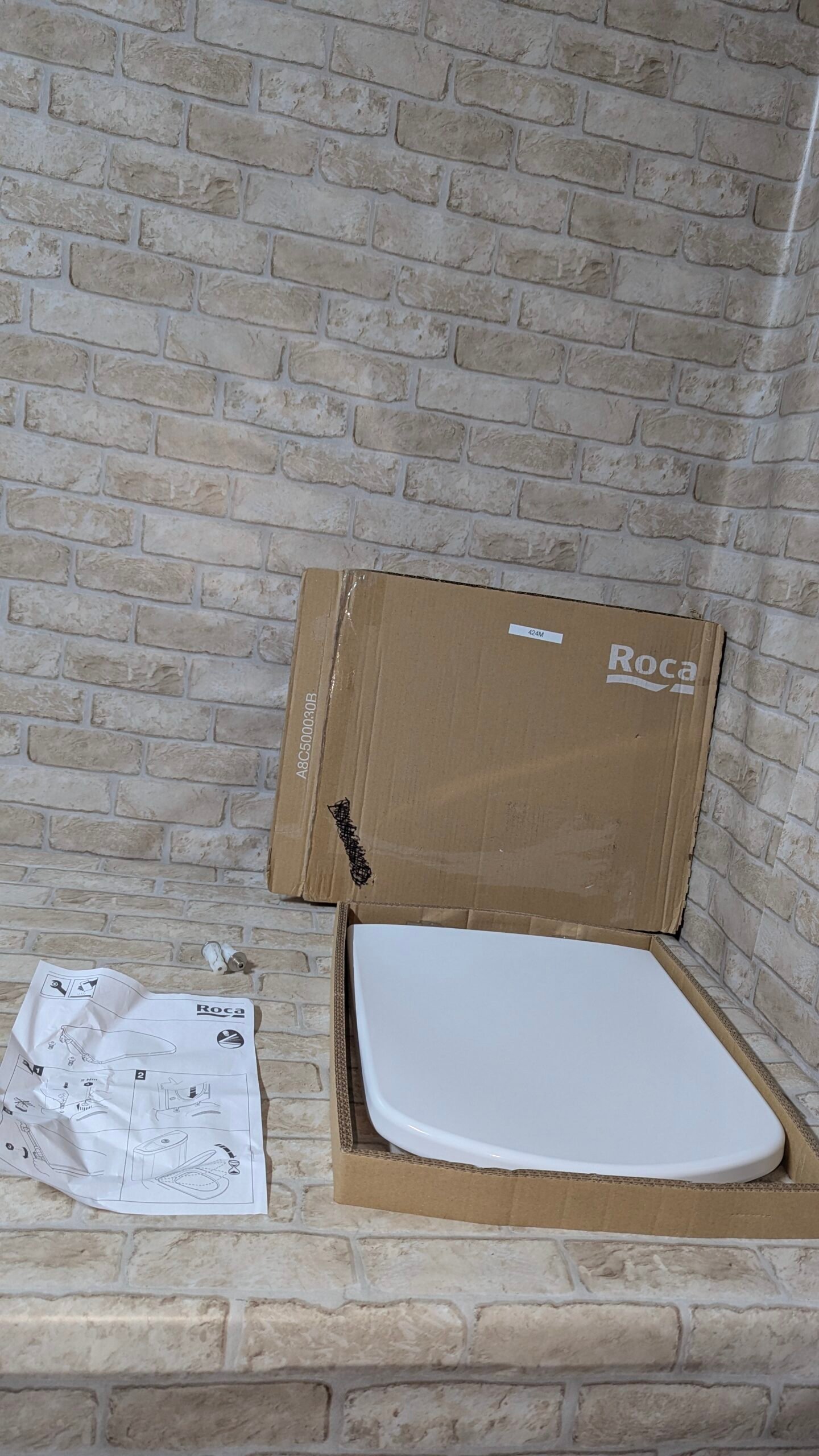 Roca,Dama,Tapa y asiento para inodoro compacto,A80178B004 - Imagen 2