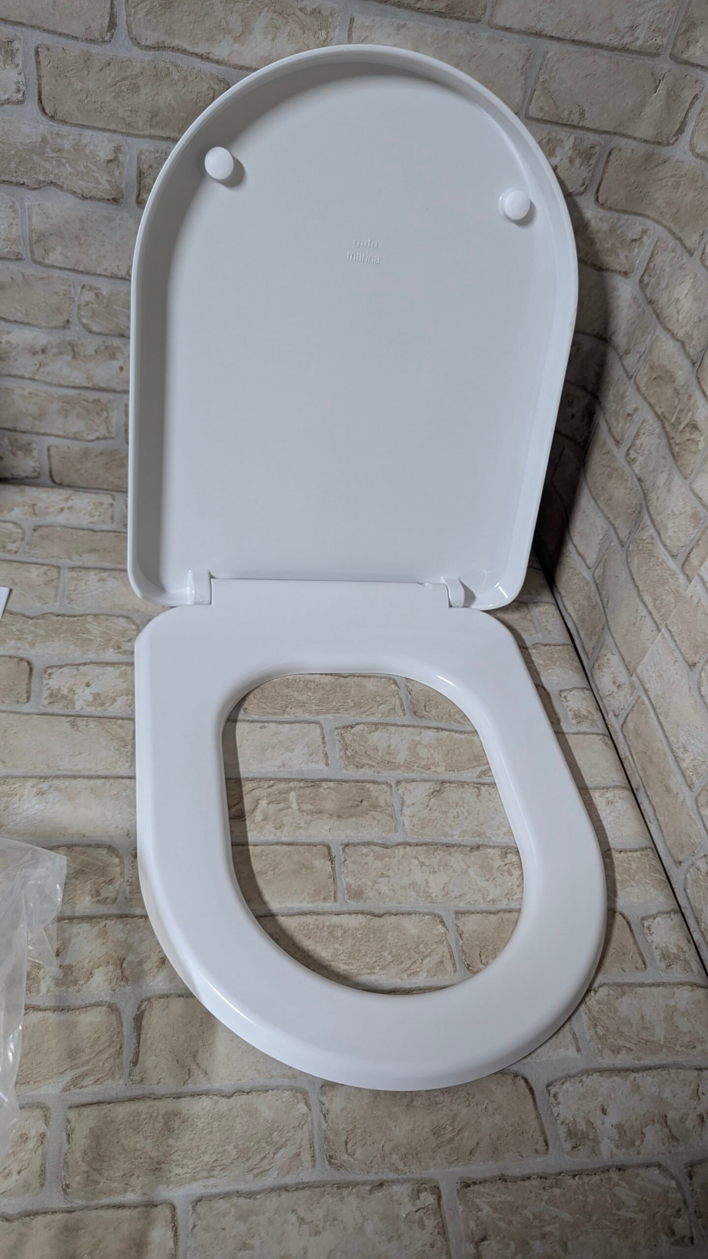 Gala Marina – Tapa y Asiento Fijo Inodoro - Forma D - Imagen 7