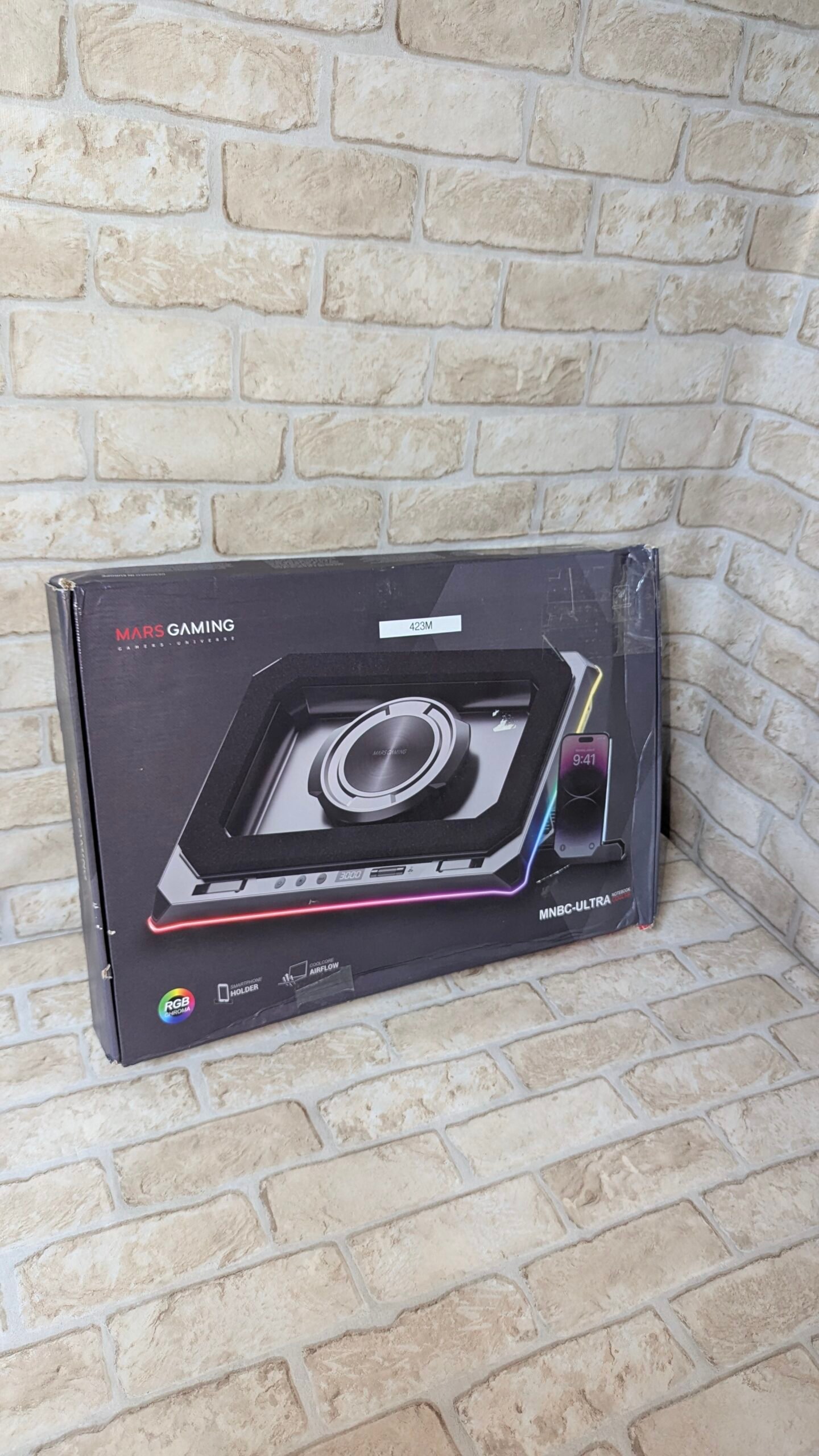 Mars Gaming MNBC-Ultra, Base Refrigeradora y Stand, Ventilador 140mm - Imagen 11