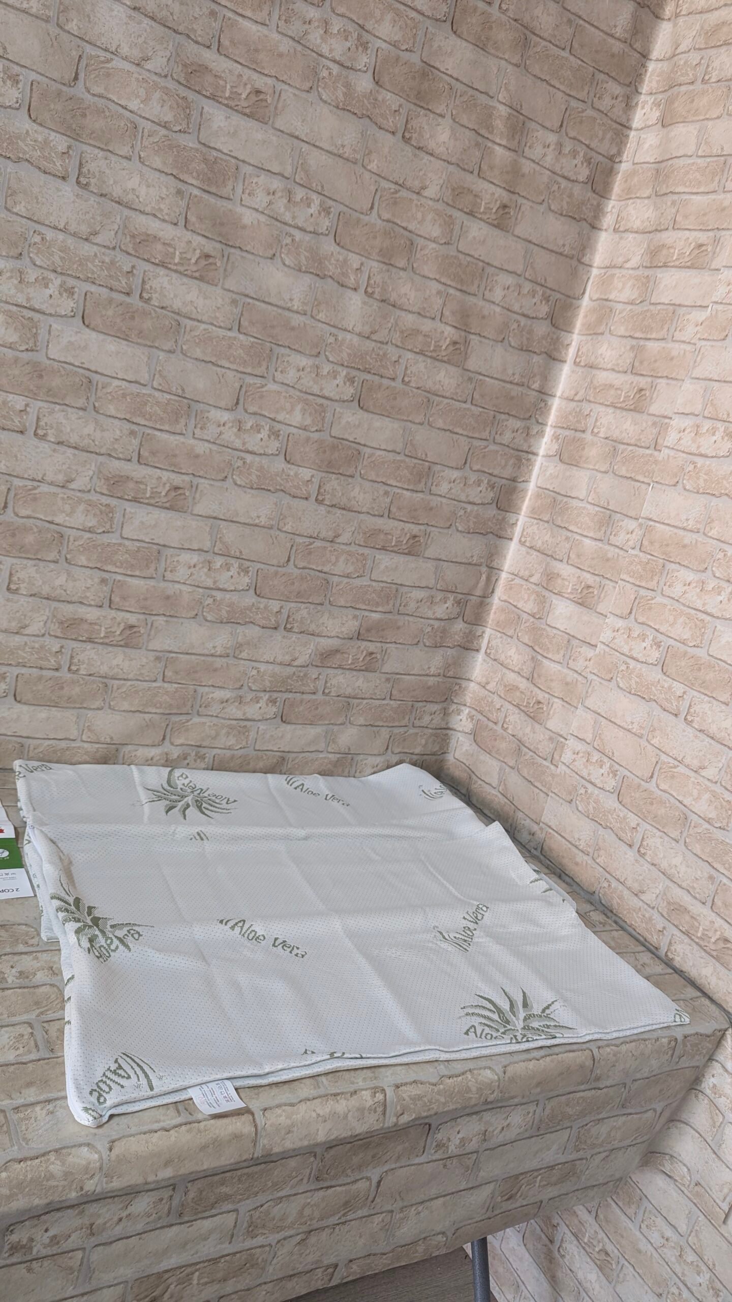 Par de Fundas de Almohada de Aloe Vera Jacquard elásticas con Cremallera, 50 x 80 cm - Imagen 5