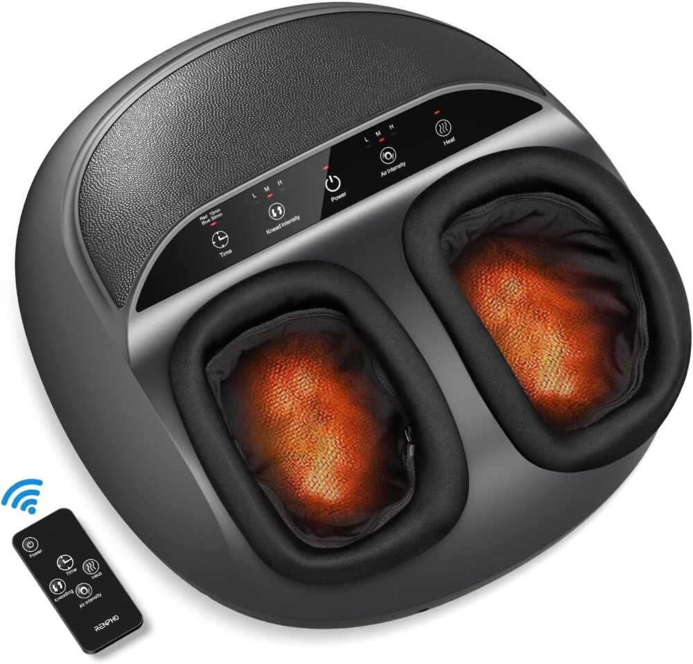 RENPHO Shiatsu Masajeador Eléctrico de Pies con Calor