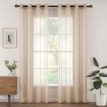 Woaboy Cortinas Salon Modernas 2 Piezas 140x245cm